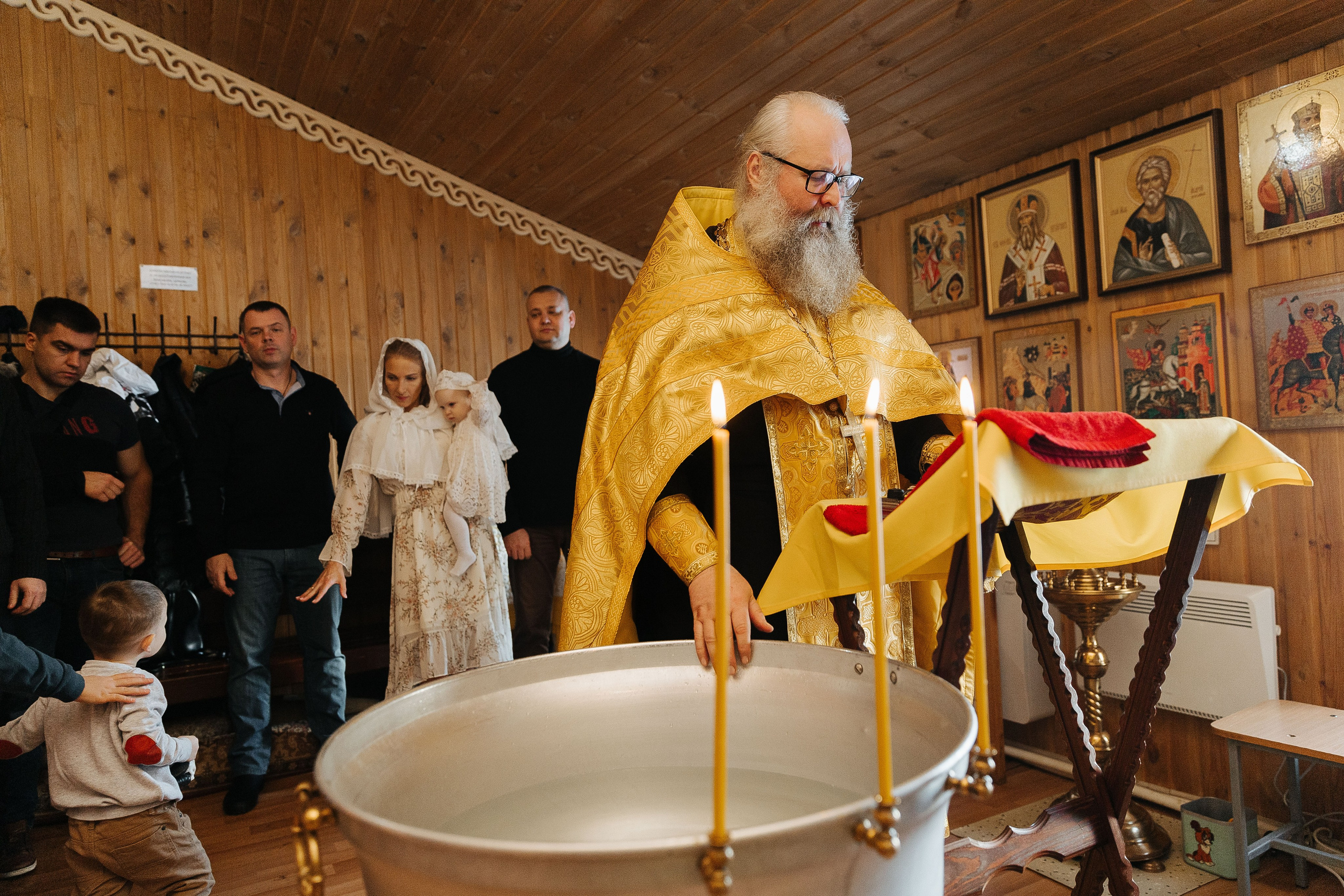 Крещение. Фотограф в Красноярске Надежда Воскресенская
