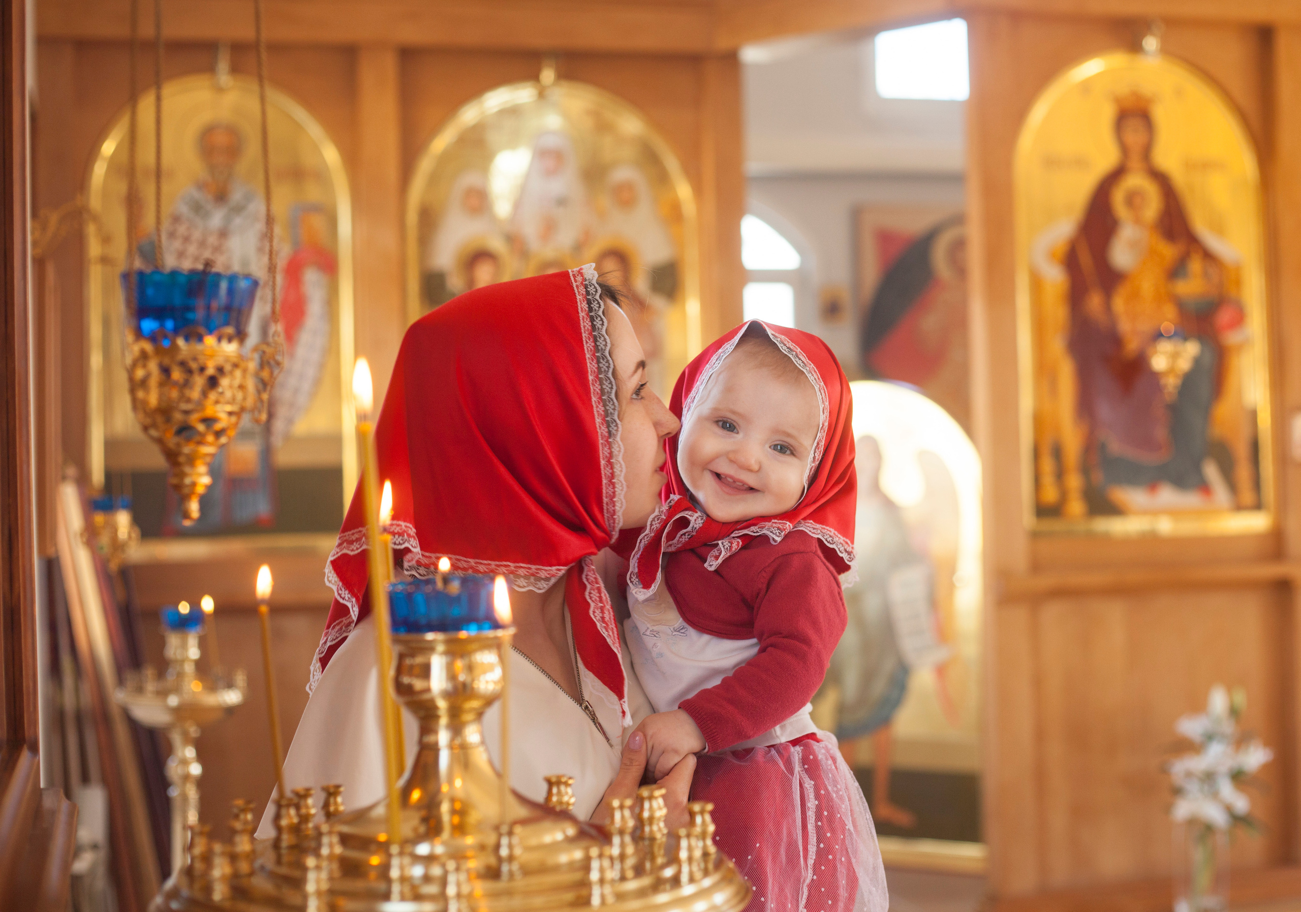 Таинство крещения. Фотограф Алёна Потёмкина