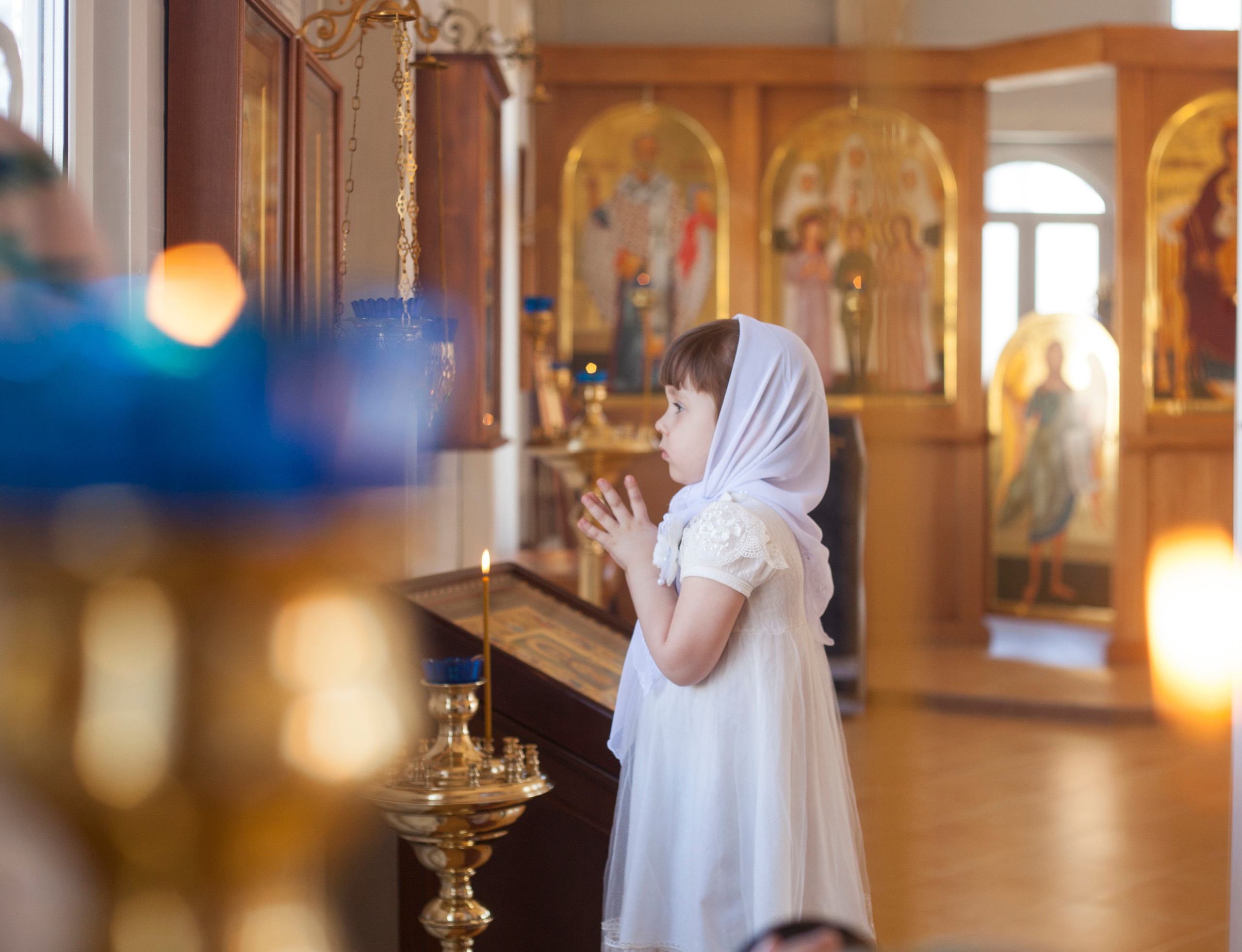 Таинство крещения. Фотограф Алёна Потёмкина