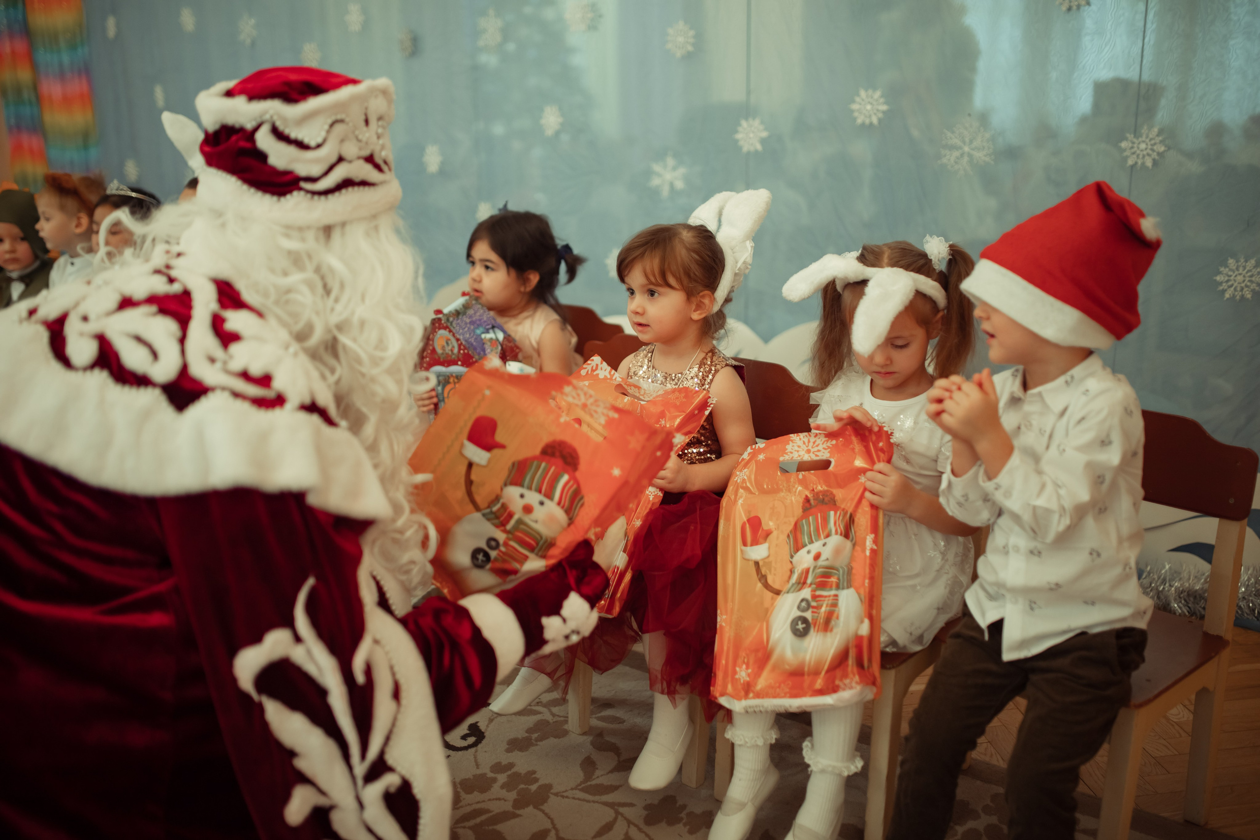 Новогодний утренник в детском саду. Семейный и детский фотограф в Москве Дорогова Екатерина