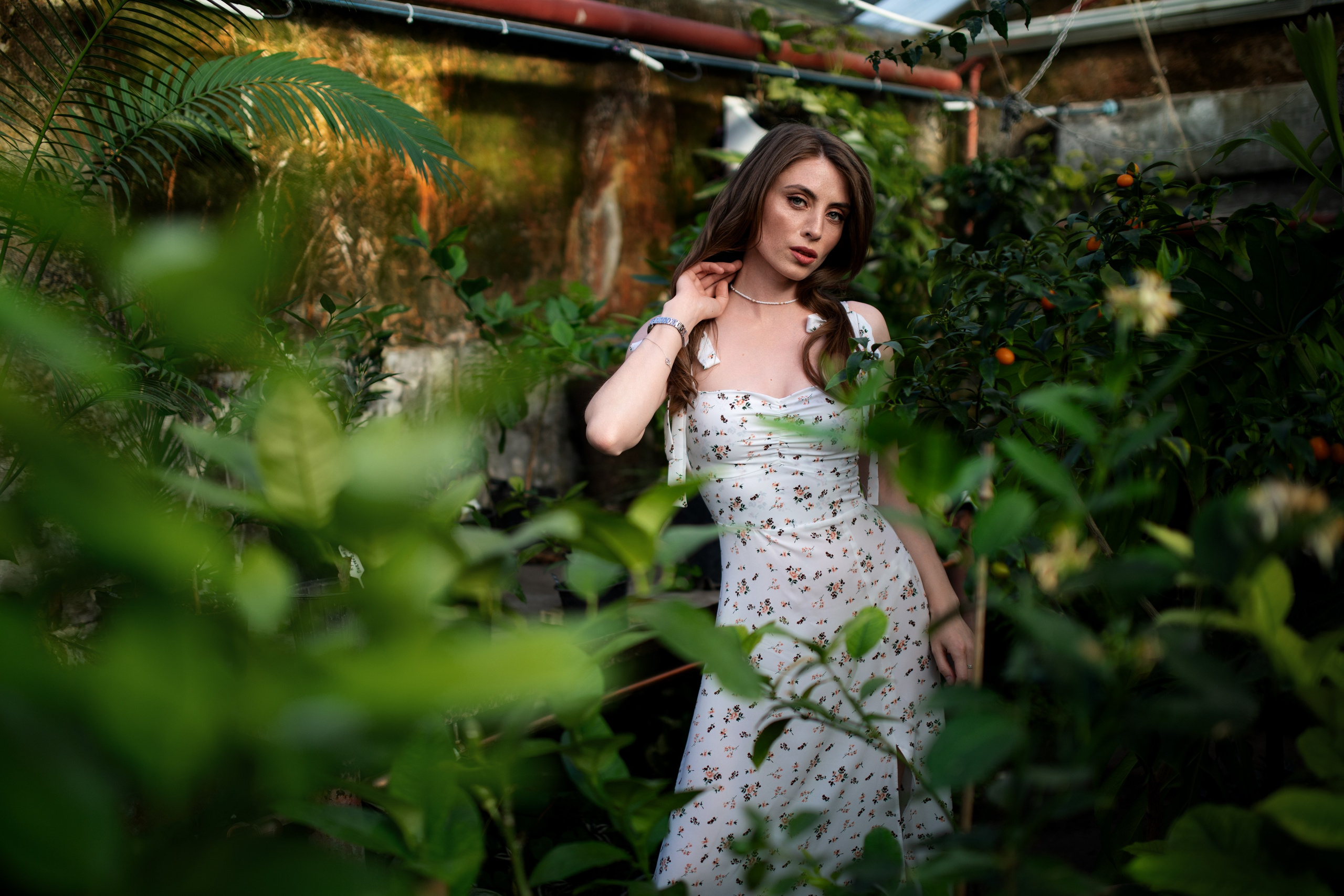 Фотосессия с Надеждой с люпинами в формате «для себя». Дмитрий Шульгин, портретный фотограф в Воронеже