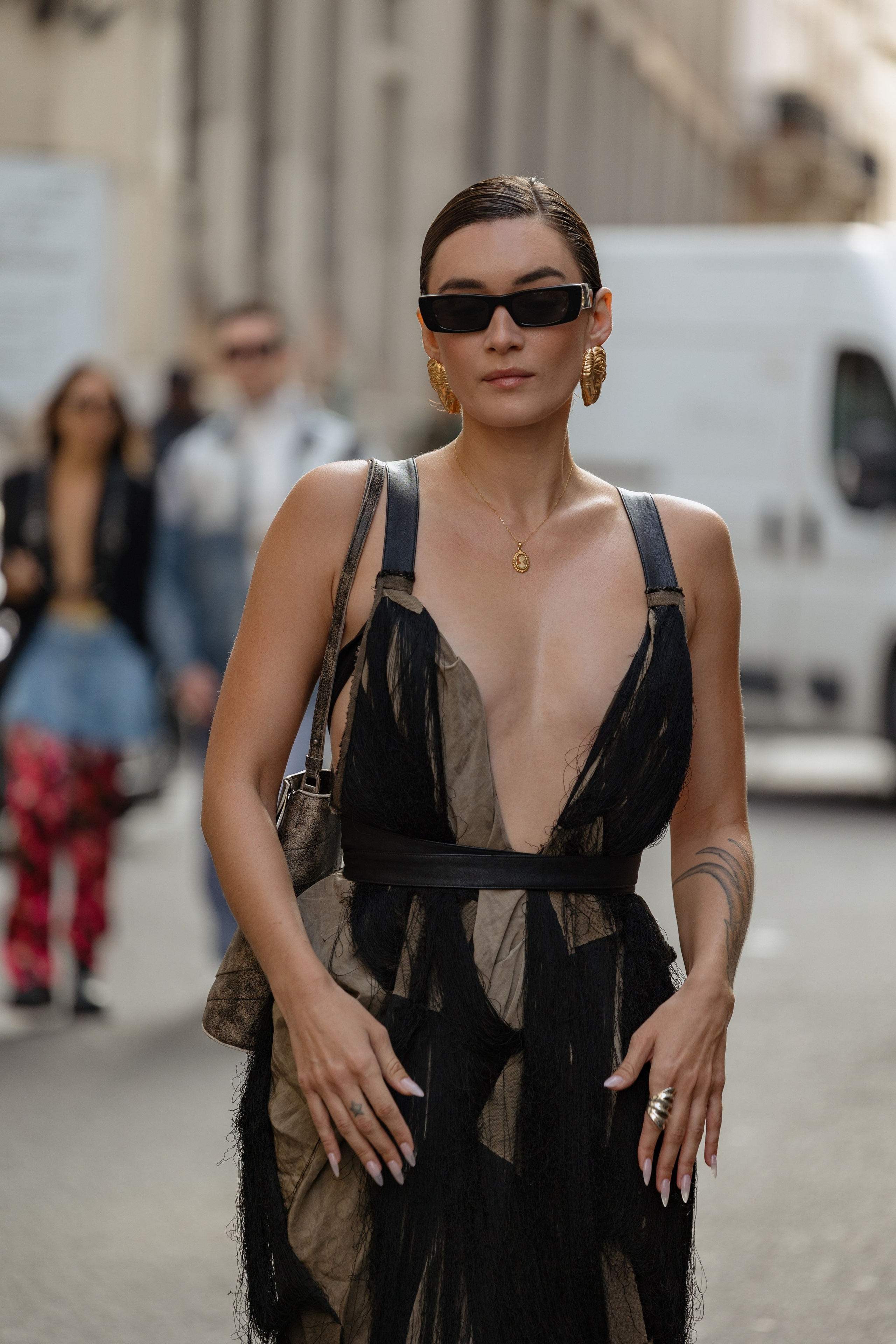 PFW SPRING SUMMER 2024 UMA WANG. Photographer in Milan Ivan Goncharov