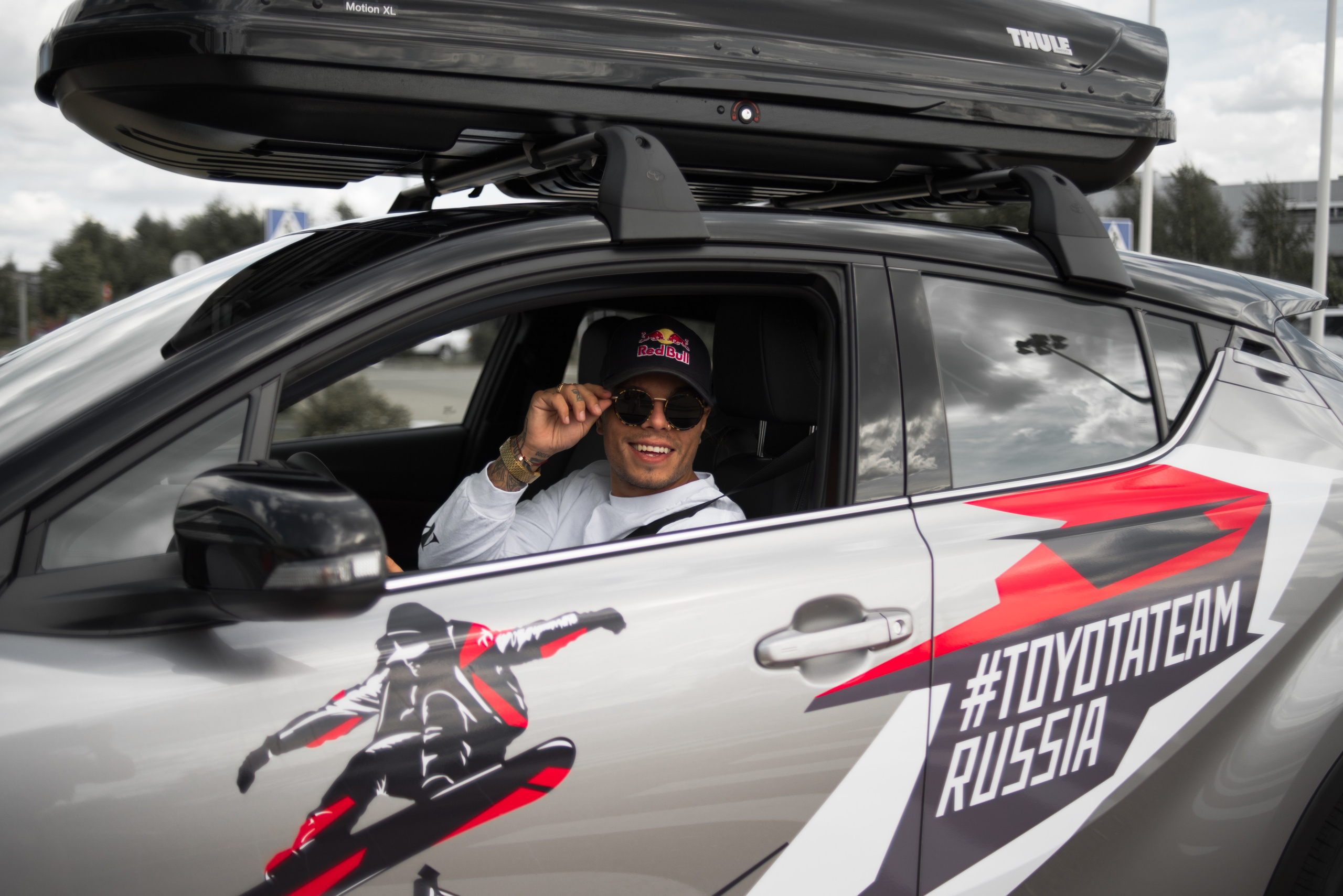 Атлеты Toyota Team Russia. DeLorein