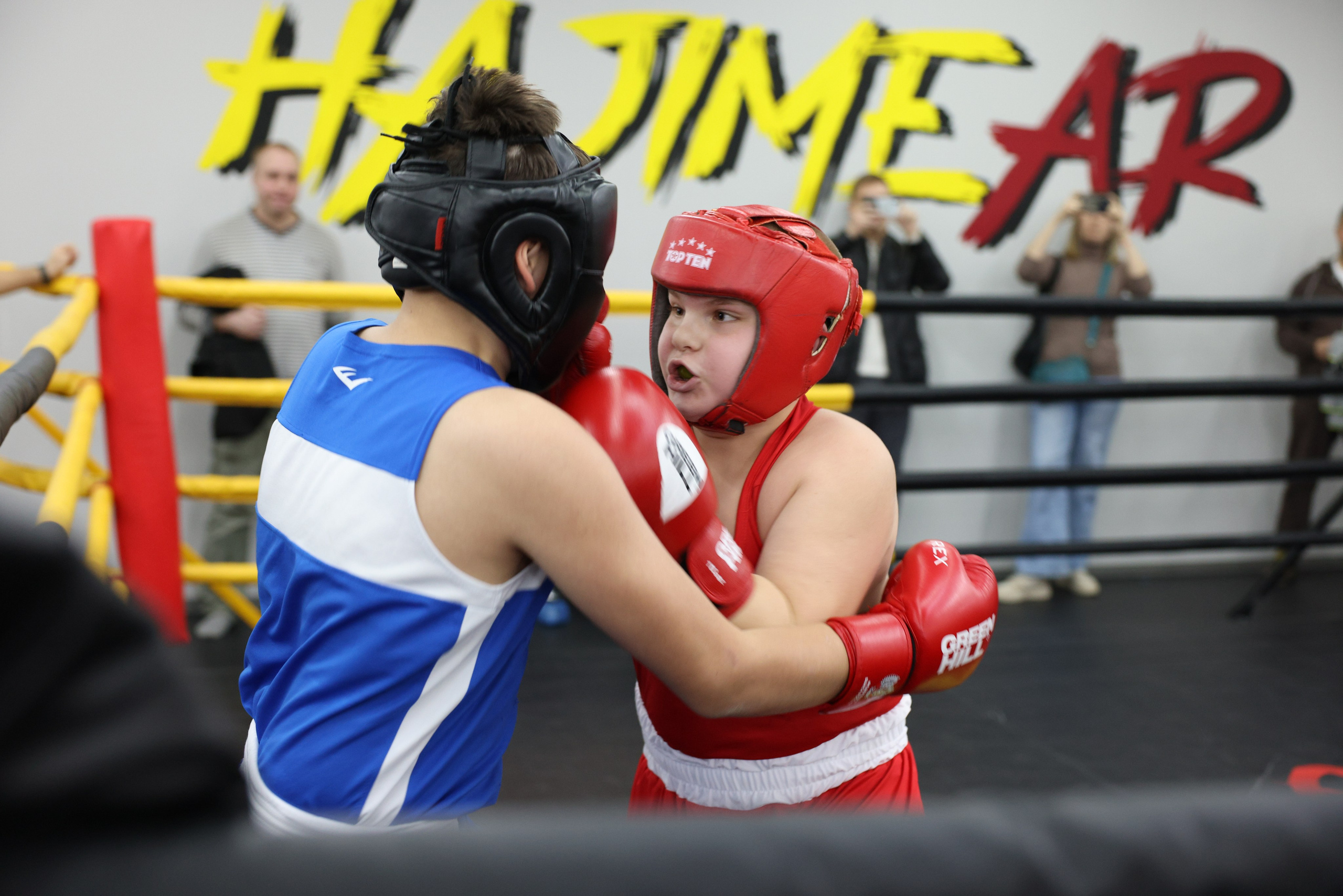 Открытый ринг «кубок ООО «ТЭК НеваСпецТяж». Фотограф Александр Заломаев