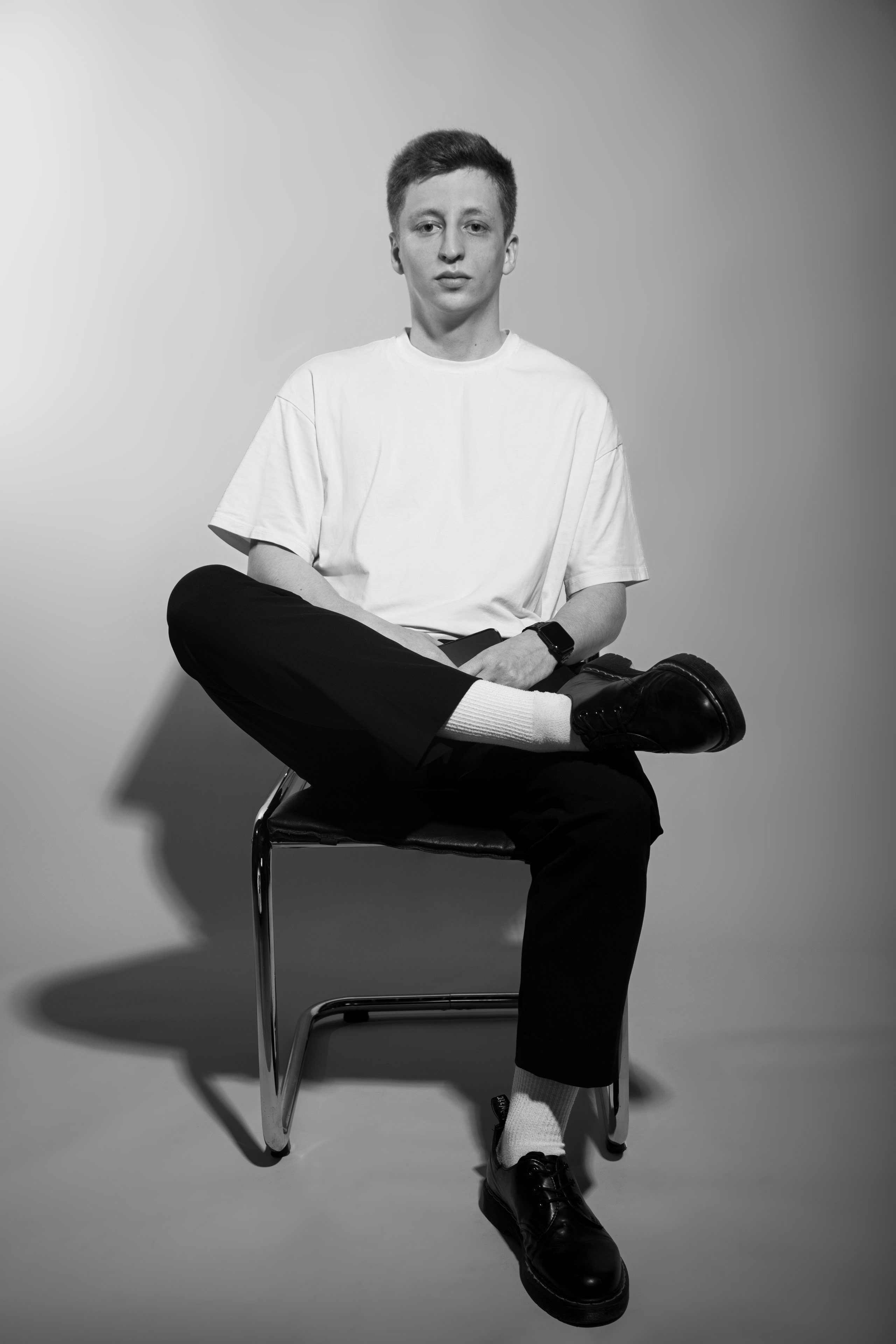 Лиза и Тема. Сандра Ковалева | ЧБ фотограф