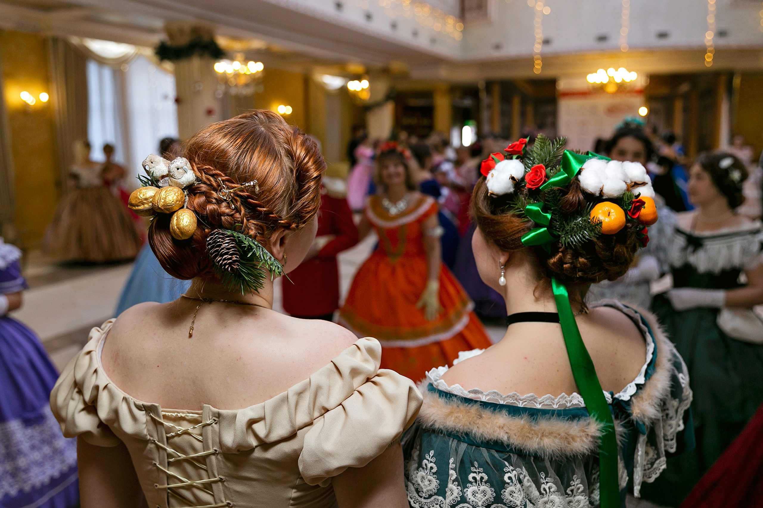 Рождественский бал школы исторического танца «Отражение». Фотограф в Новосибирске Сергей Белов