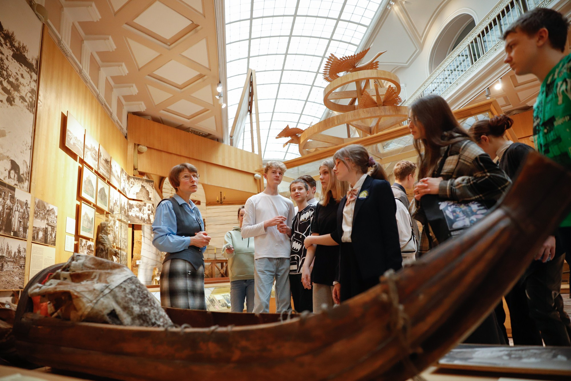Экскурсия в Этнографический музей. Фотограф Дарья Попова