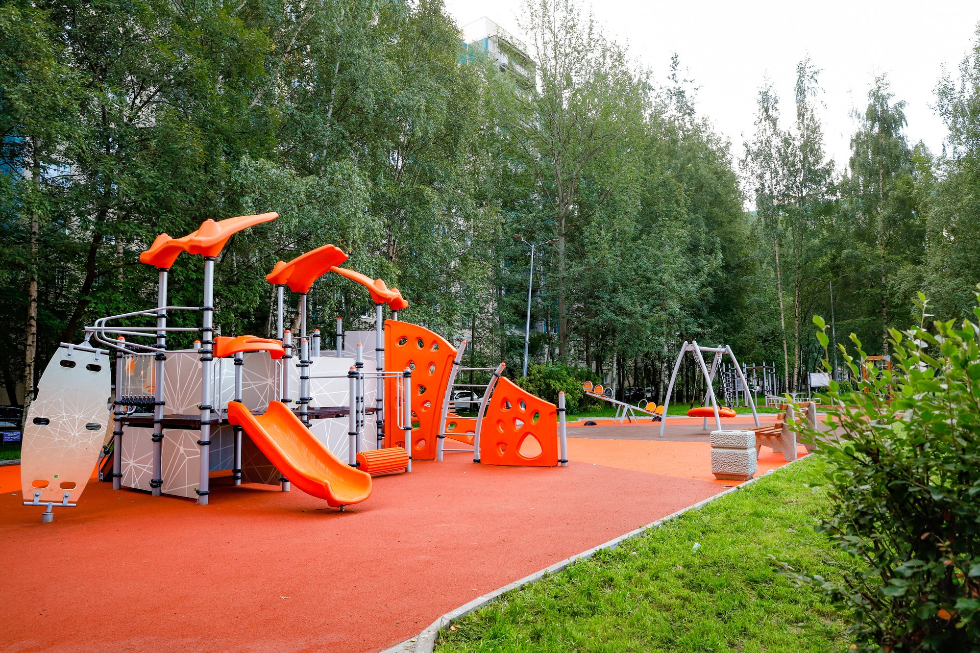 Благоустройство в МО «Озеро Долгое». Фотограф Дарья Попова