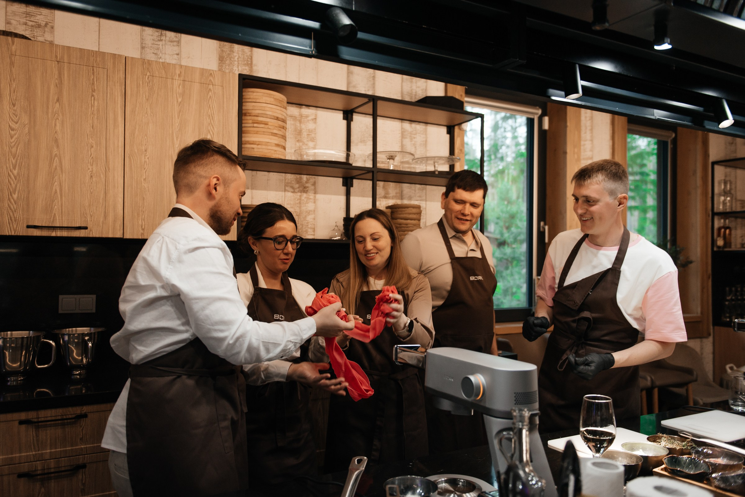 свадебный ужин в ресторане Чаща в Охта парке