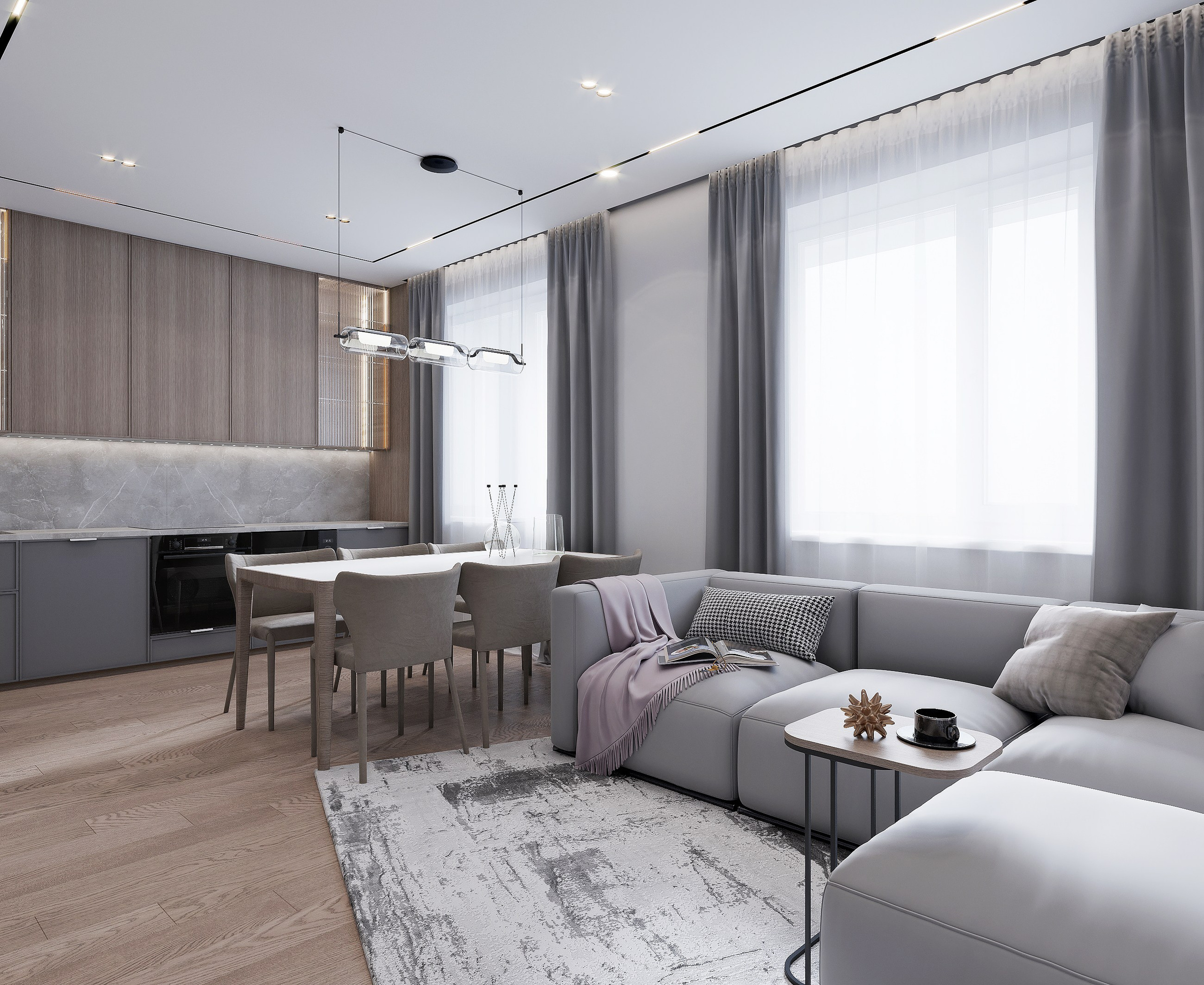 Квартира 103 кв. м. Коркина Вера — дизайнер интерьеров