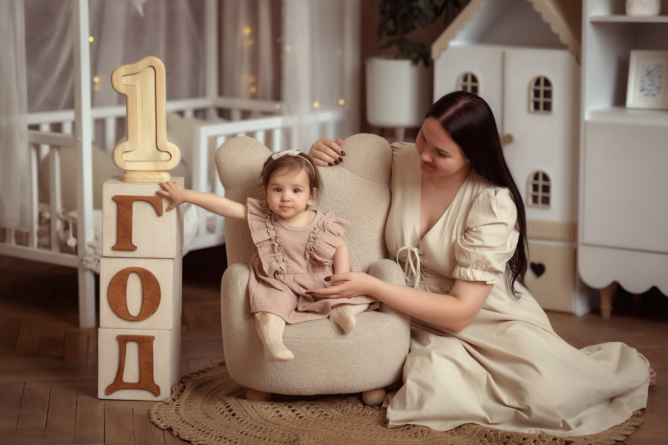 Агата 1 годик. Фотограф на крещение и венчание