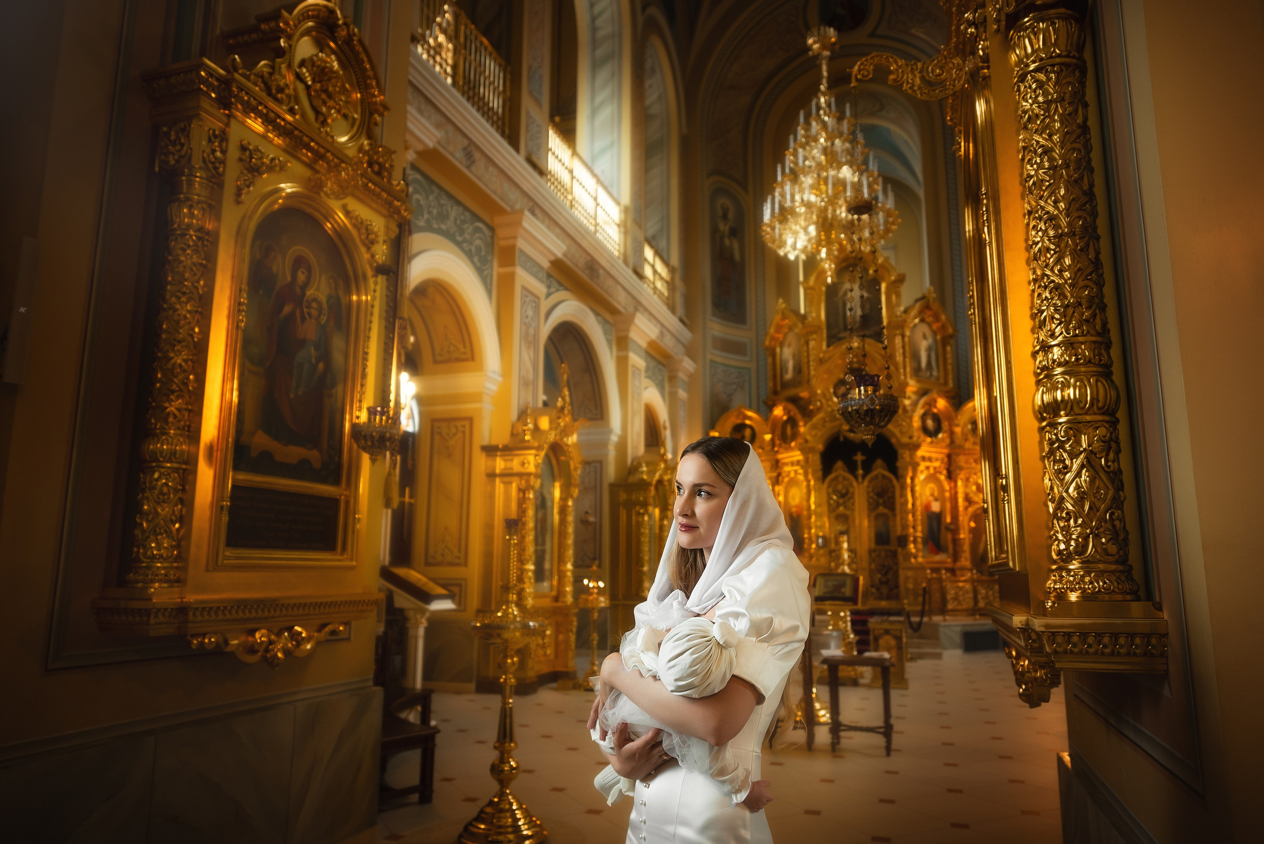 Таинство Крещения. Профессиональный семейный и церковный фотограф в Ростове-на-Дону