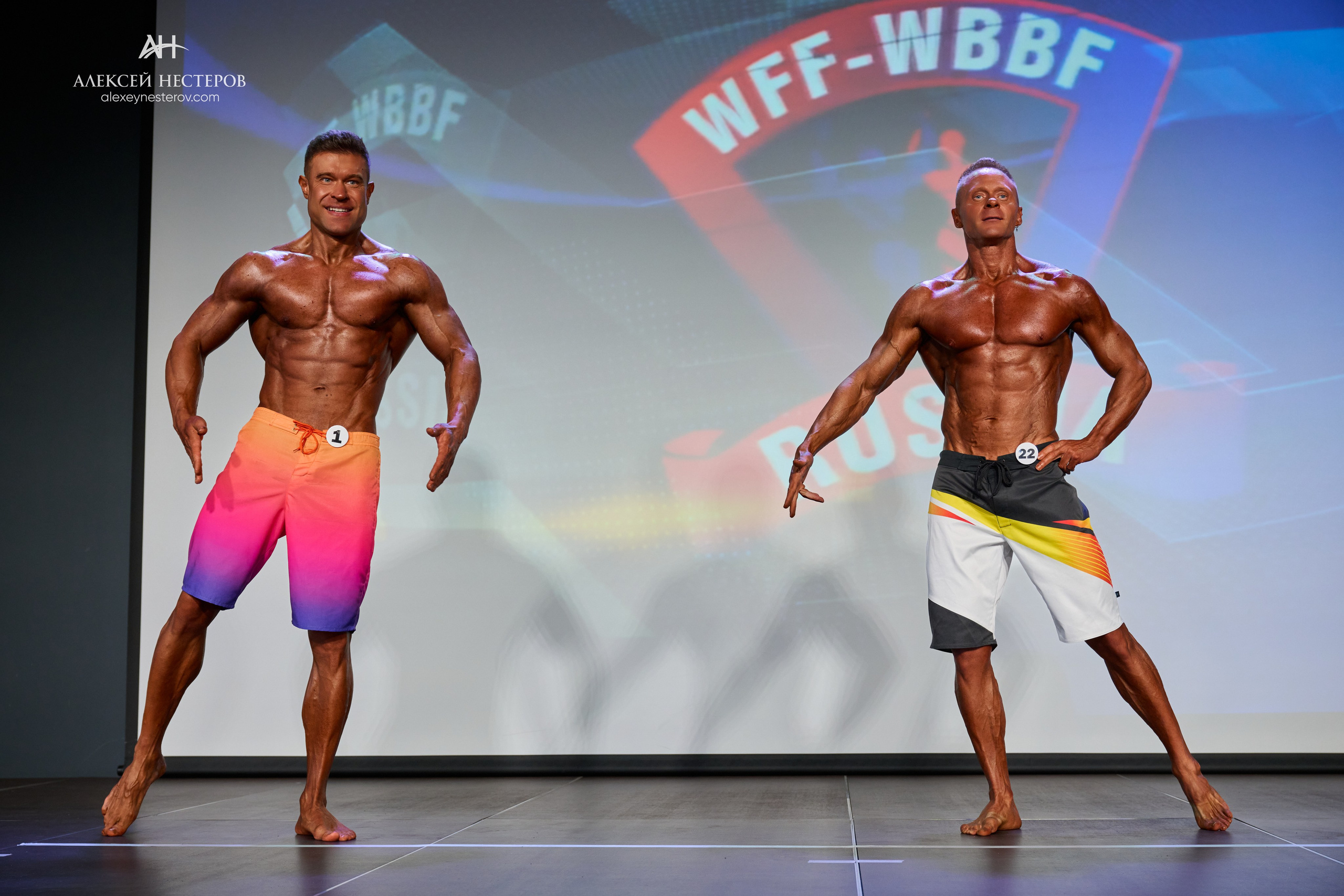Фото с турнира «Прометей 2, WFF-WBBF Russia» 26 октября 2025. Спортивный фитнес фотограф Алексей Нестеров