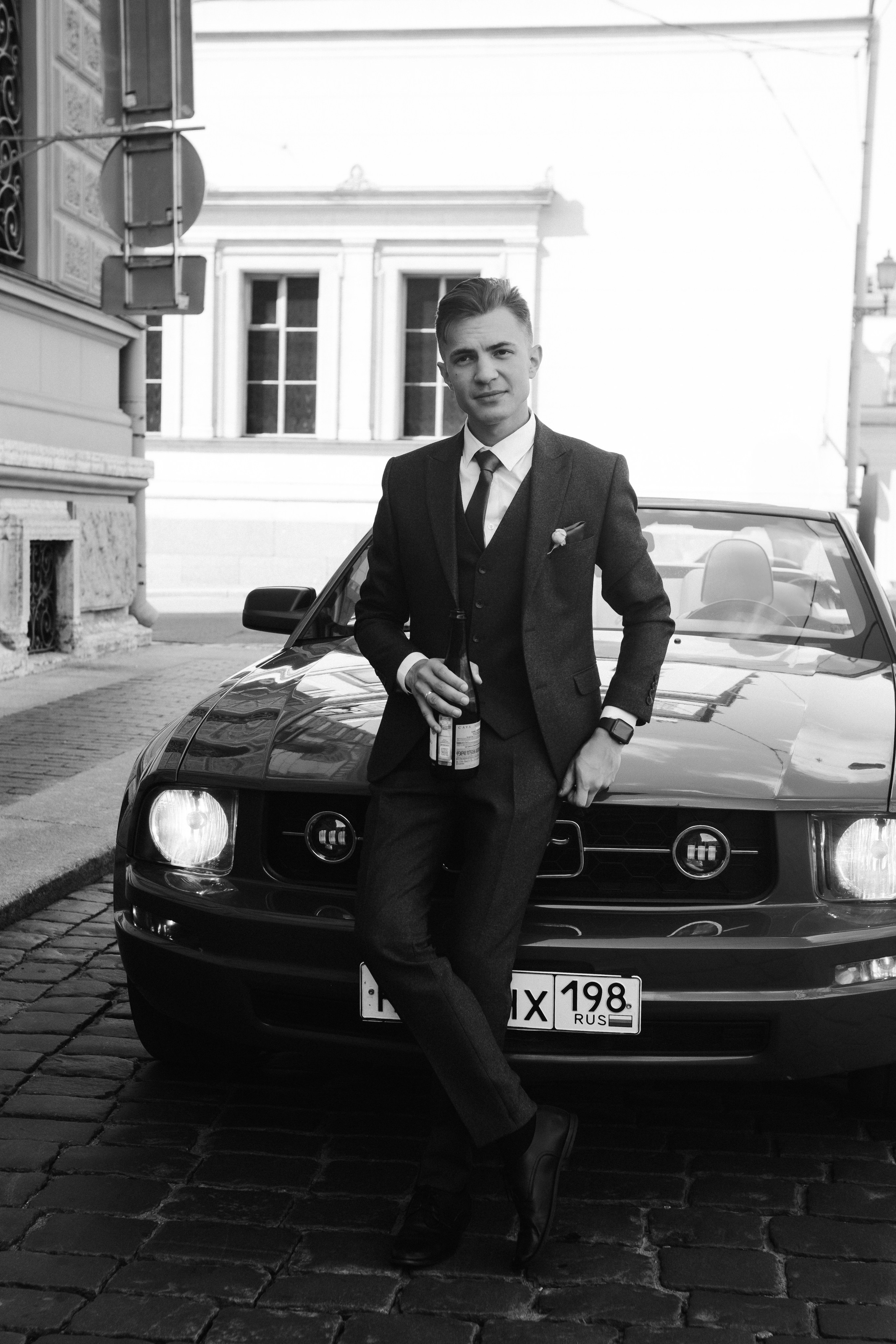 Фрунзенский ЗАГС+прогулка в Центре. Фотограф в Санкт-Петербурге Кристина Брянская