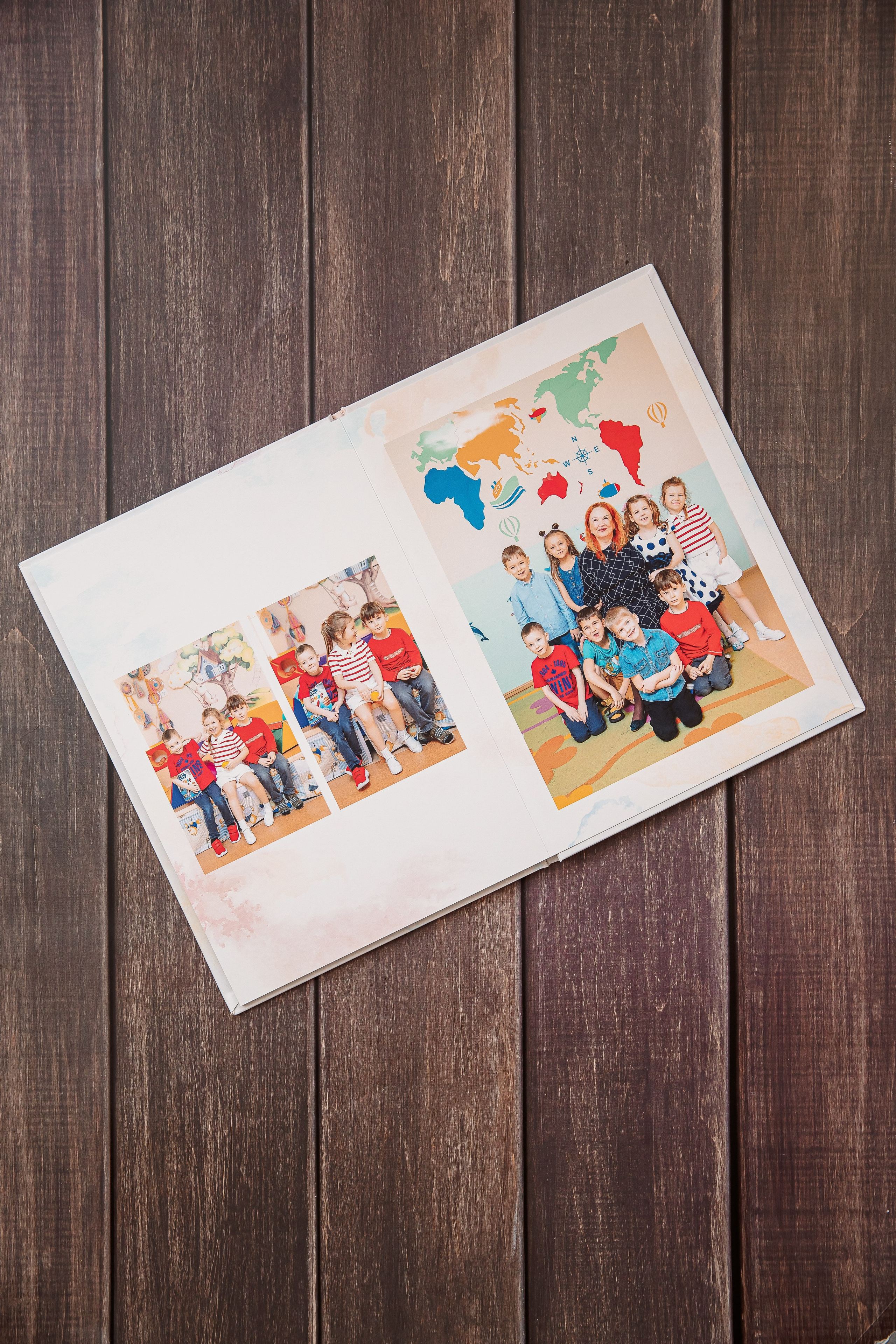 Альбомы дет. сад (макет Акварель). Семейный и детский фотограф в Москве Тихонова Ксения