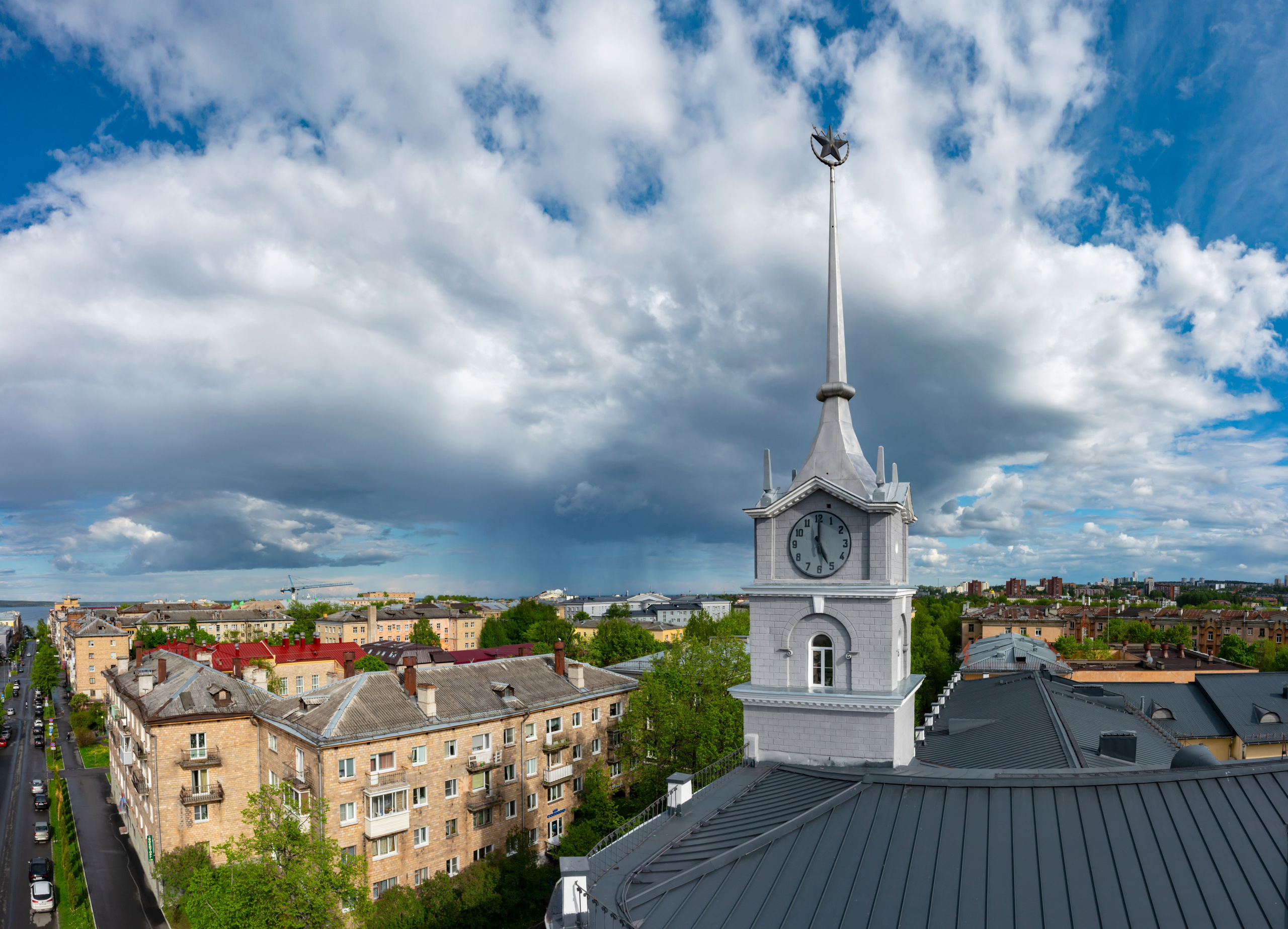 Город. Аэросъемка. Фото и Видео в Карелии. Алексей Фрилунд