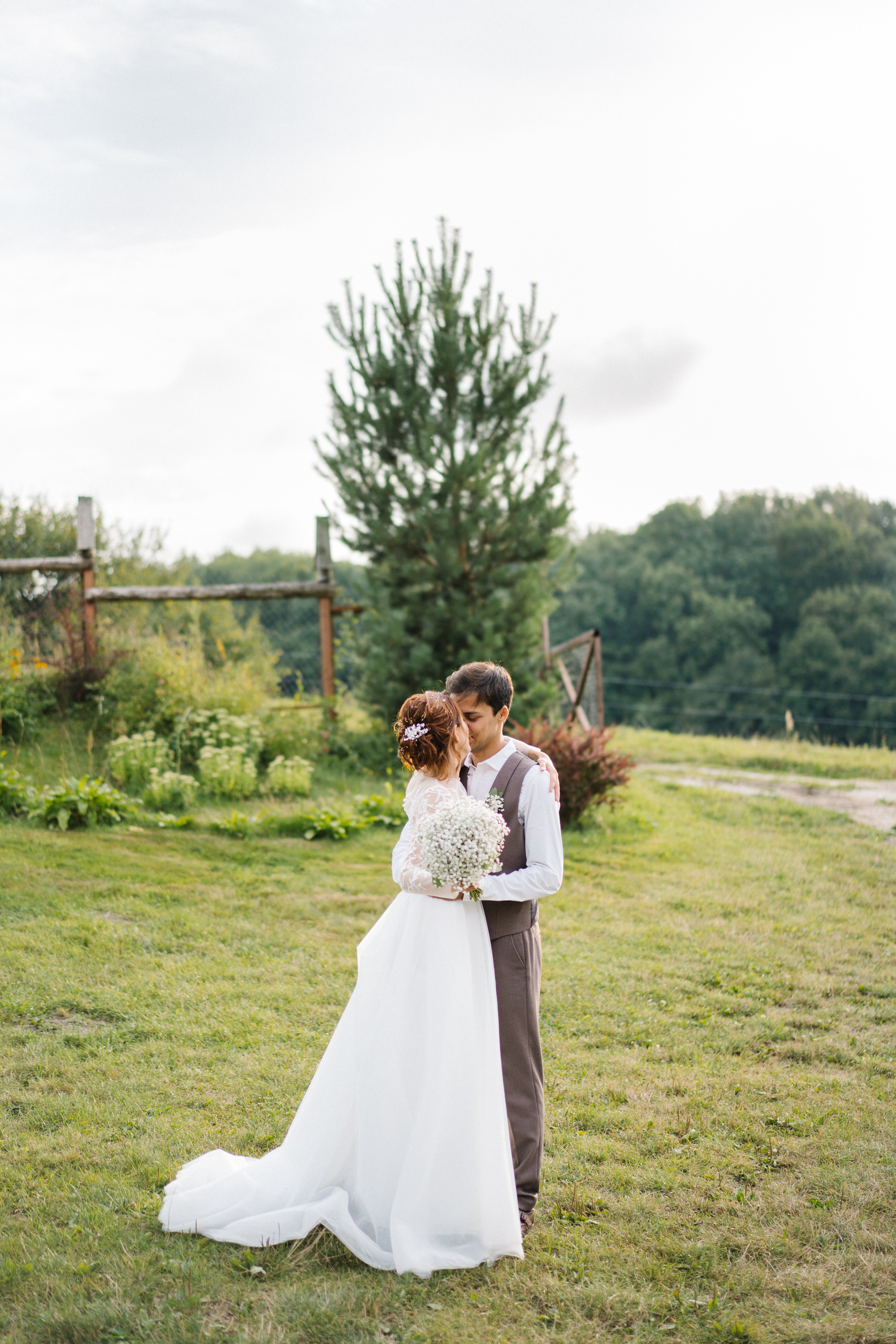Свадебная съемка гостевая усадьба. Свадебный и семейный фотограф в Калининграде Анастасия Гриценко