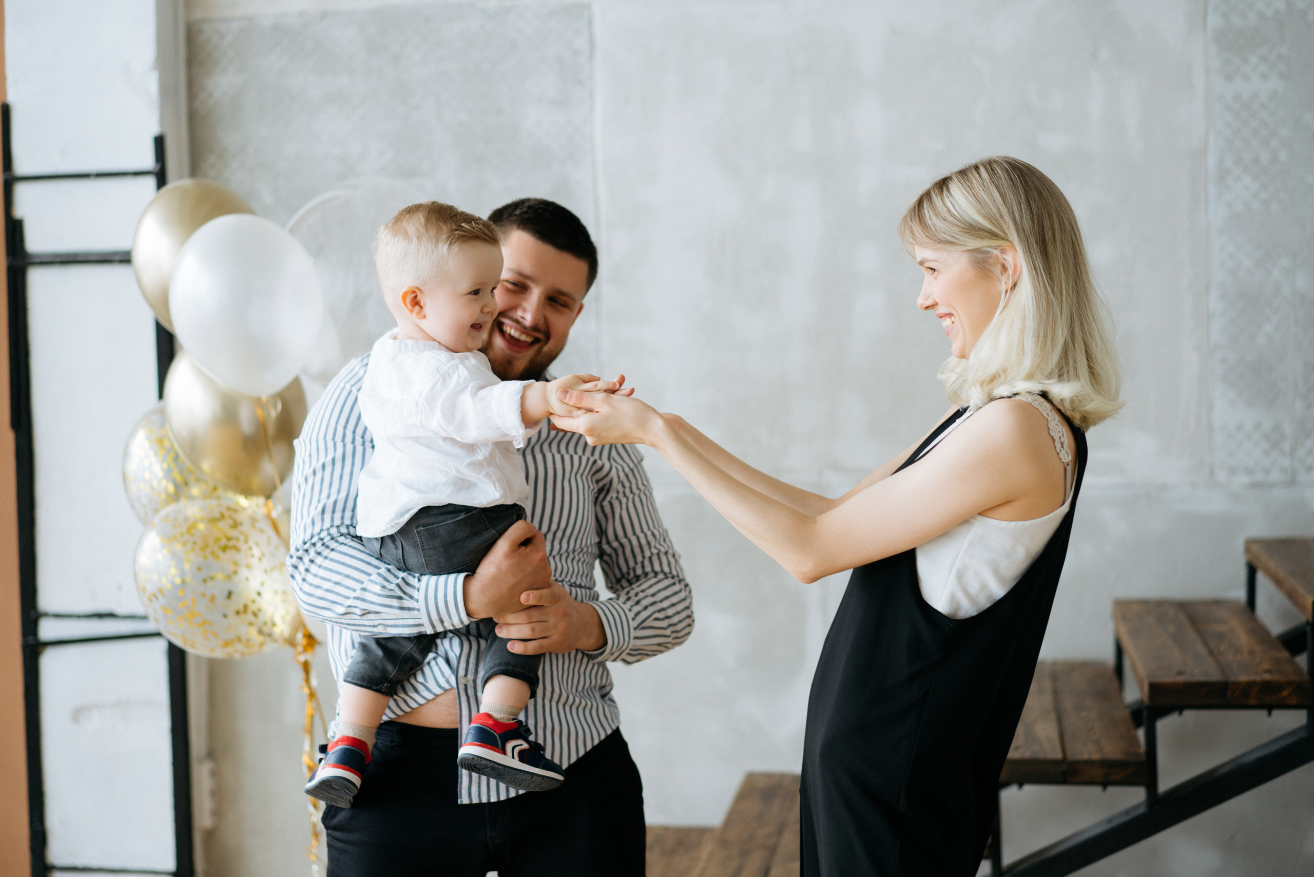 Годик в фотостудии Файн арт. Свадебный и семейный фотограф в Калининграде Анастасия Гриценко