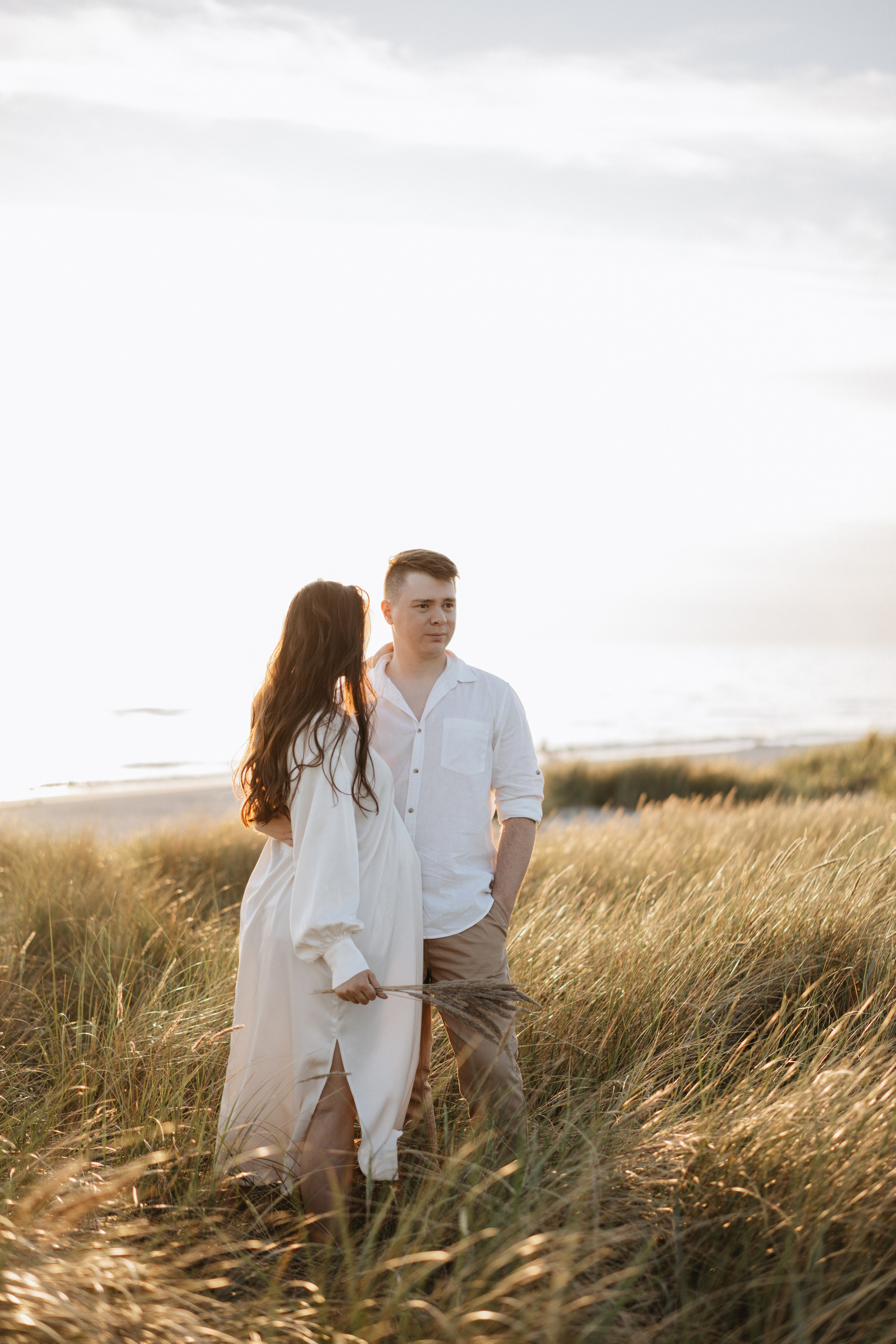 Вечерняя фотосессия у моря. Свадебный и семейный фотограф в Калининграде Анастасия Гриценко