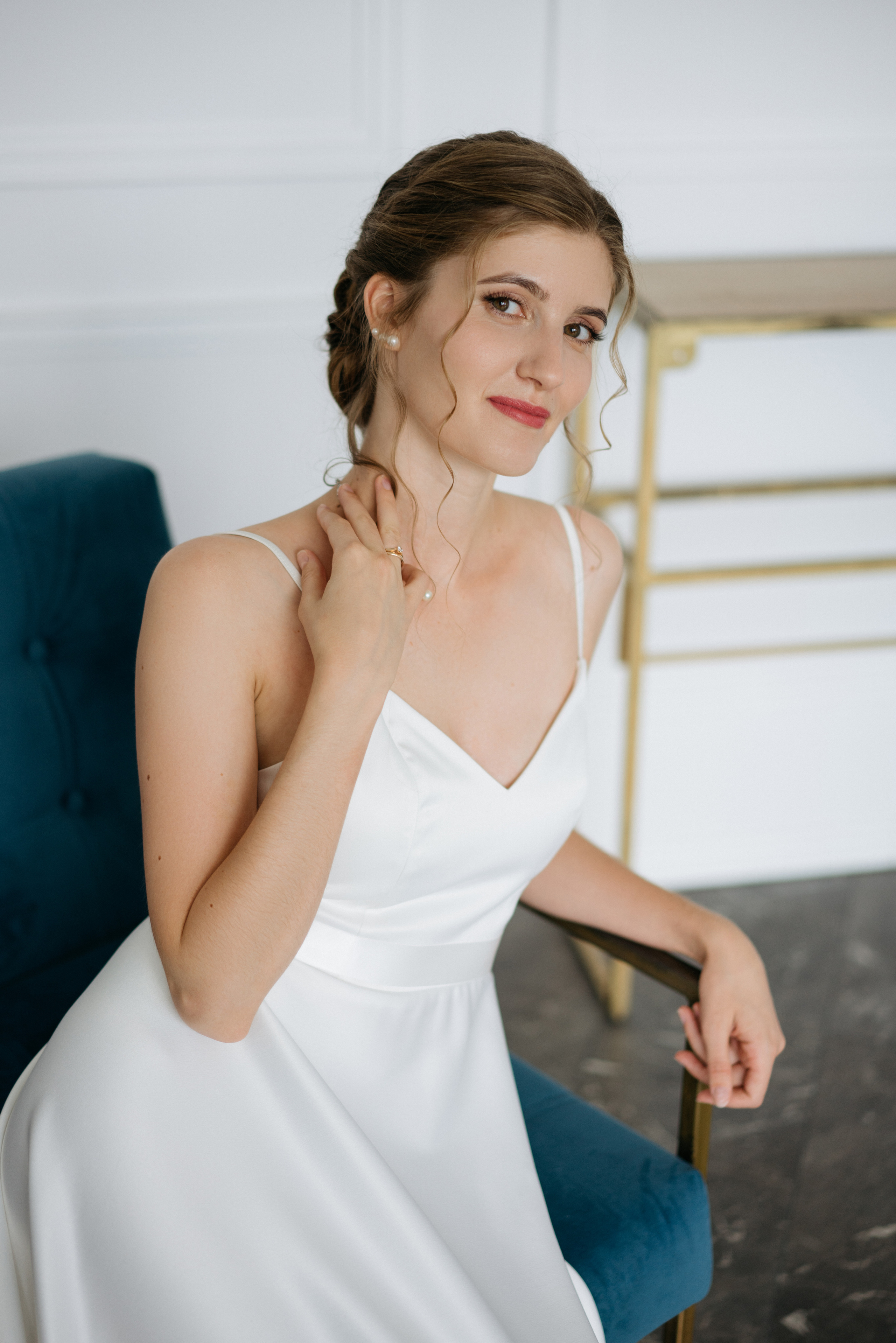 Свадебная фотосессия в фотостудии. Свадебный и семейный фотограф в Калининграде Анастасия Гриценко