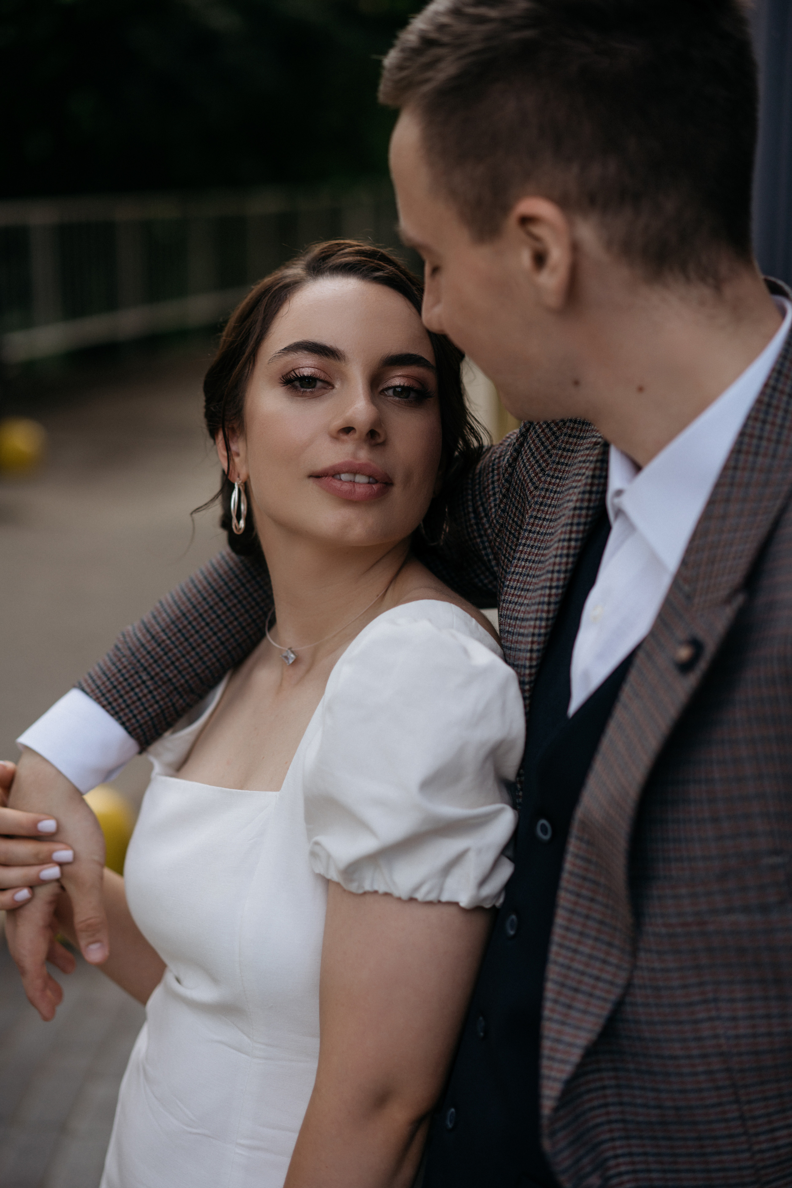 Свадебная прогулка в городе. Свадебный и семейный фотограф в Калининграде Анастасия Гриценко