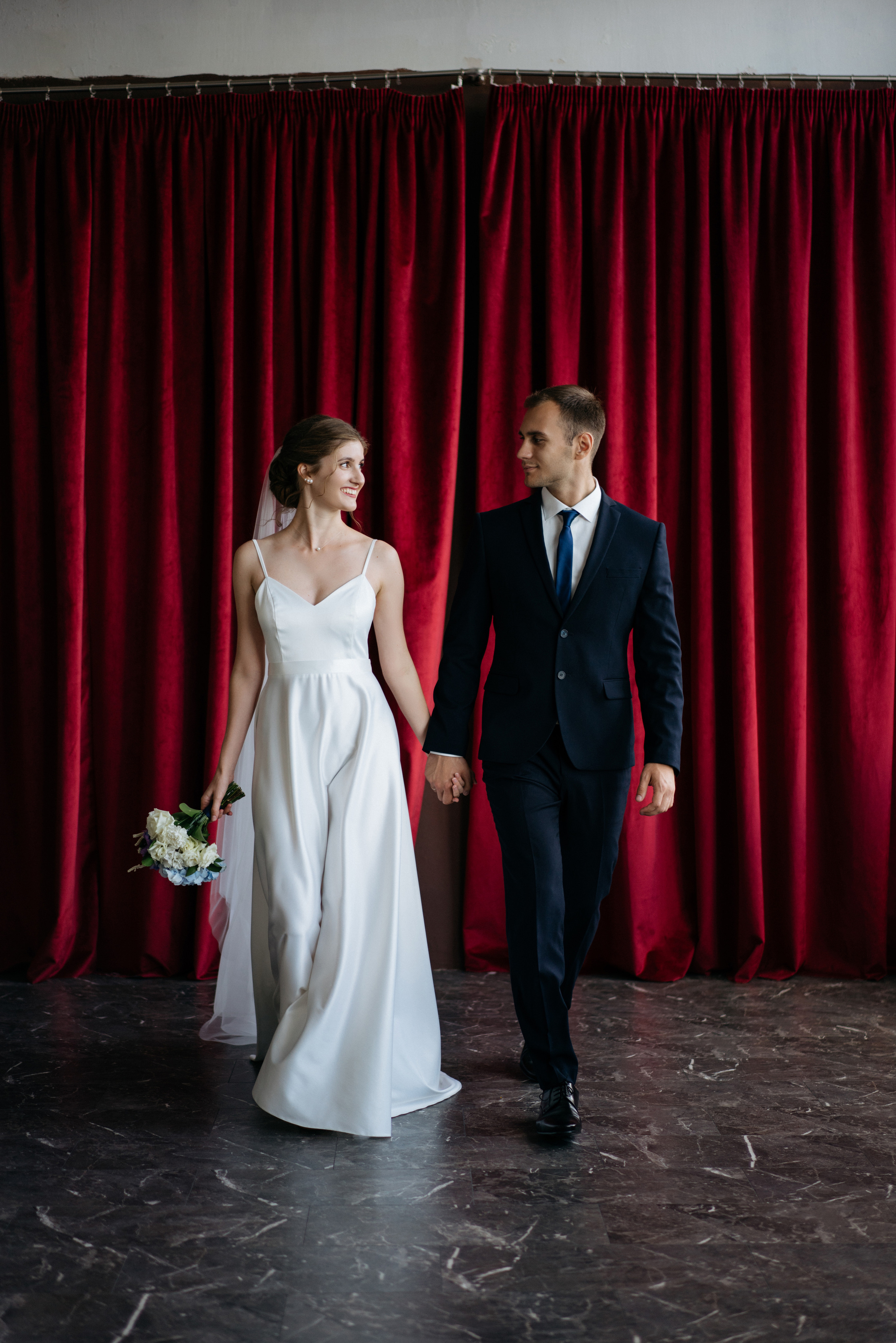 Свадебная фотосессия в фотостудии. Свадебный и семейный фотограф в Калининграде Анастасия Гриценко