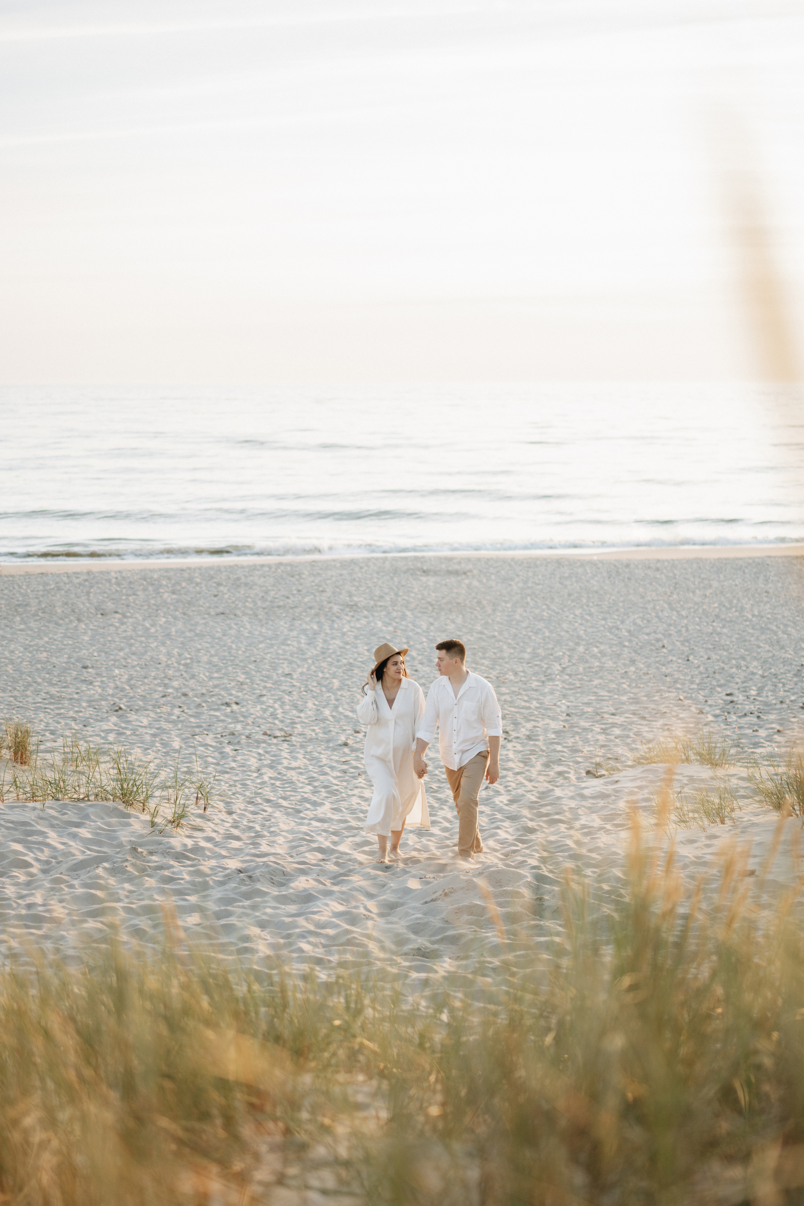 Вечерняя фотосессия у моря. Свадебный и семейный фотограф в Калининграде Анастасия Гриценко