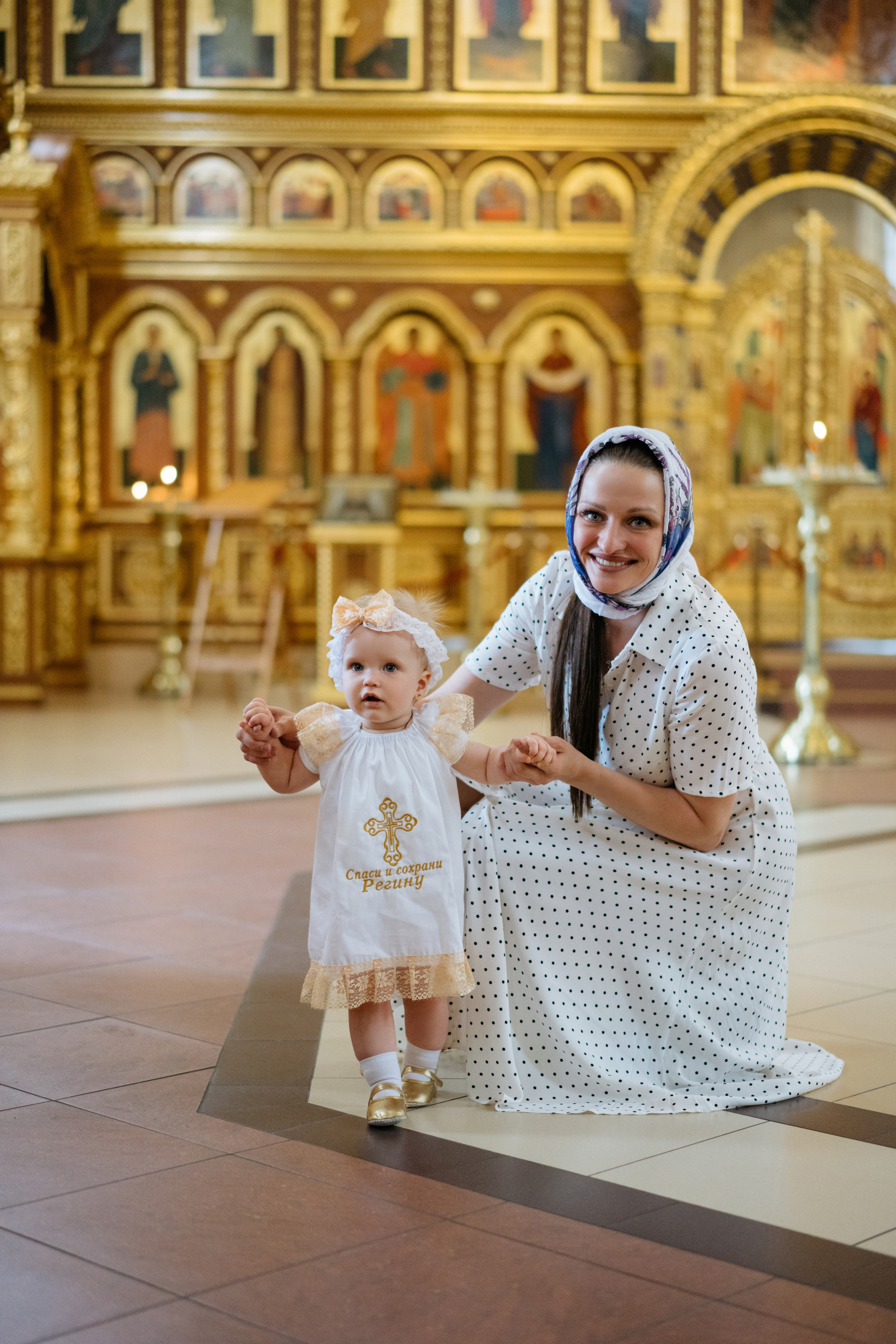 Крещение Регины. Свадебный и семейный фотограф в Калининграде Анастасия Гриценко