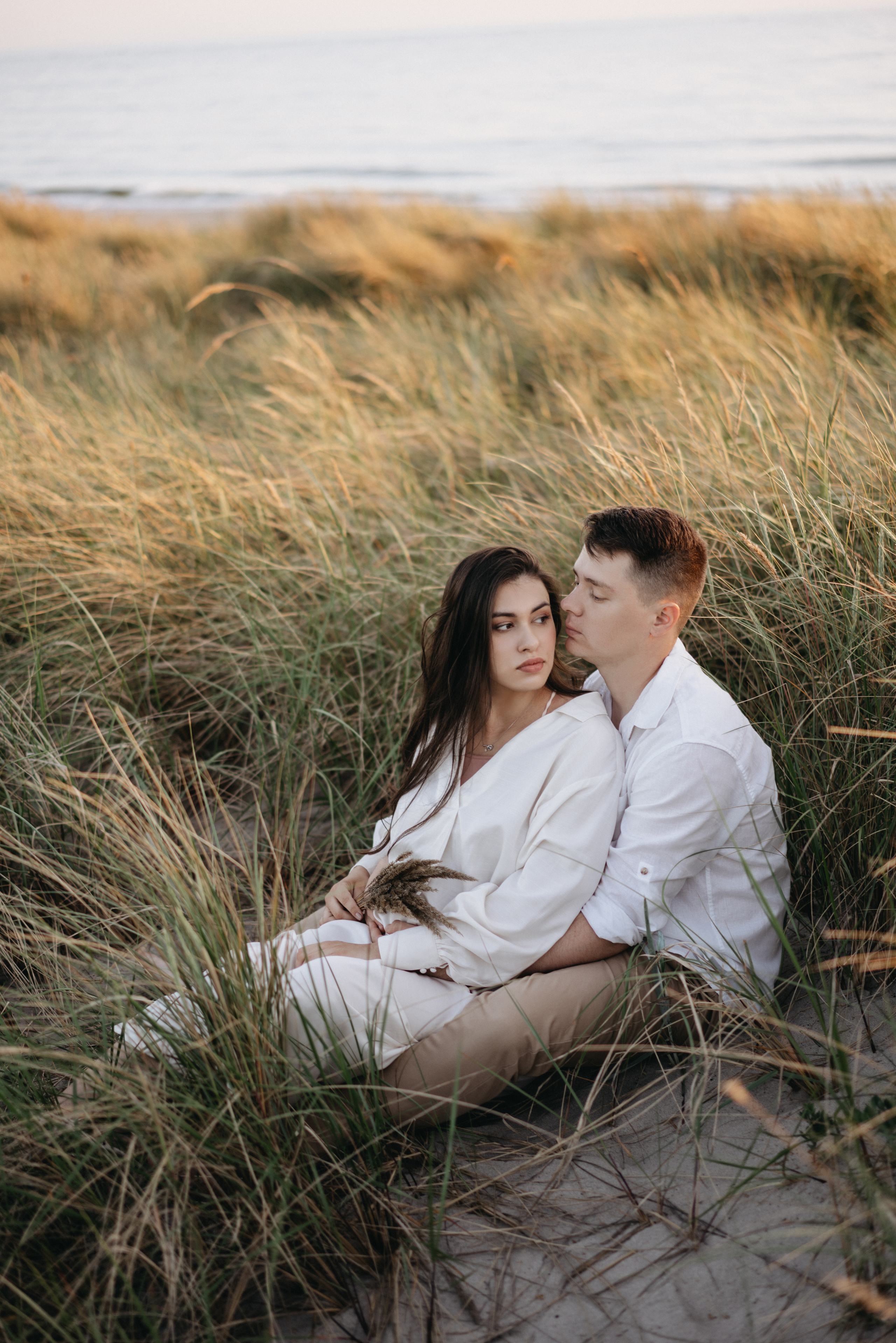 Вечерняя фотосессия у моря. Свадебный и семейный фотограф в Калининграде Анастасия Гриценко