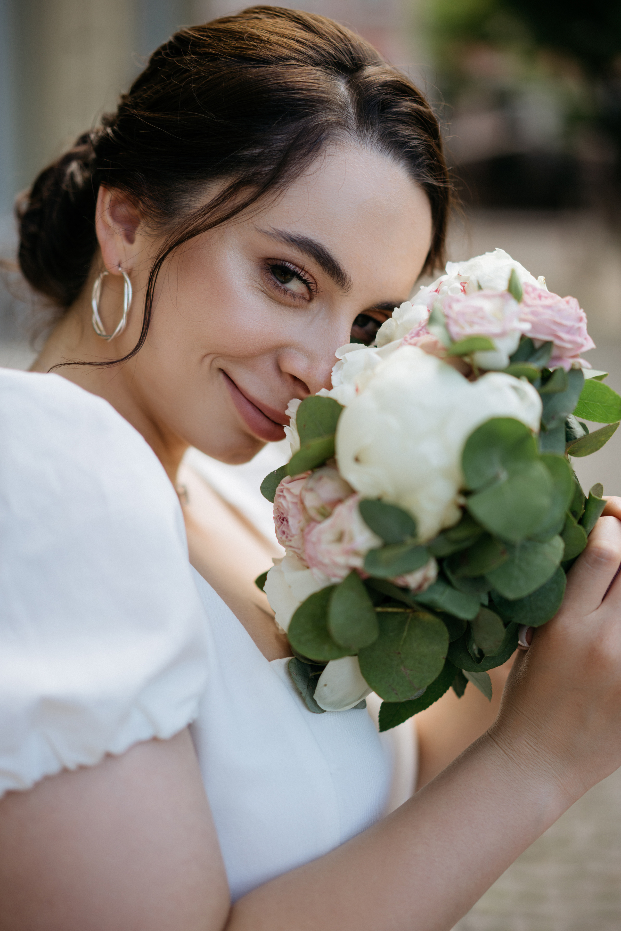 Свадебная прогулка в городе. Свадебный и семейный фотограф в Калининграде Анастасия Гриценко
