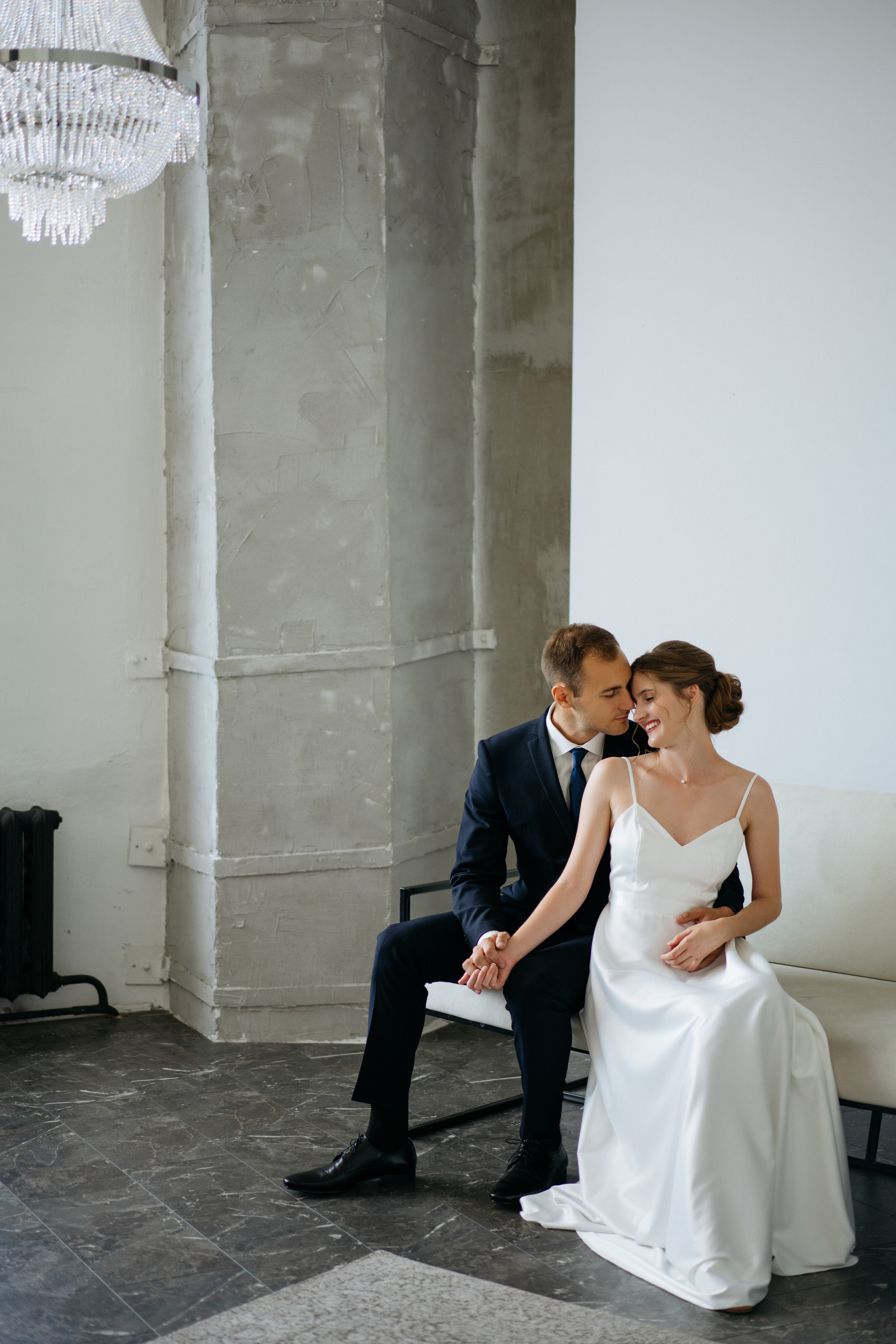 Свадебная фотосессия в фотостудии. Свадебный и семейный фотограф в Калининграде Анастасия Гриценко