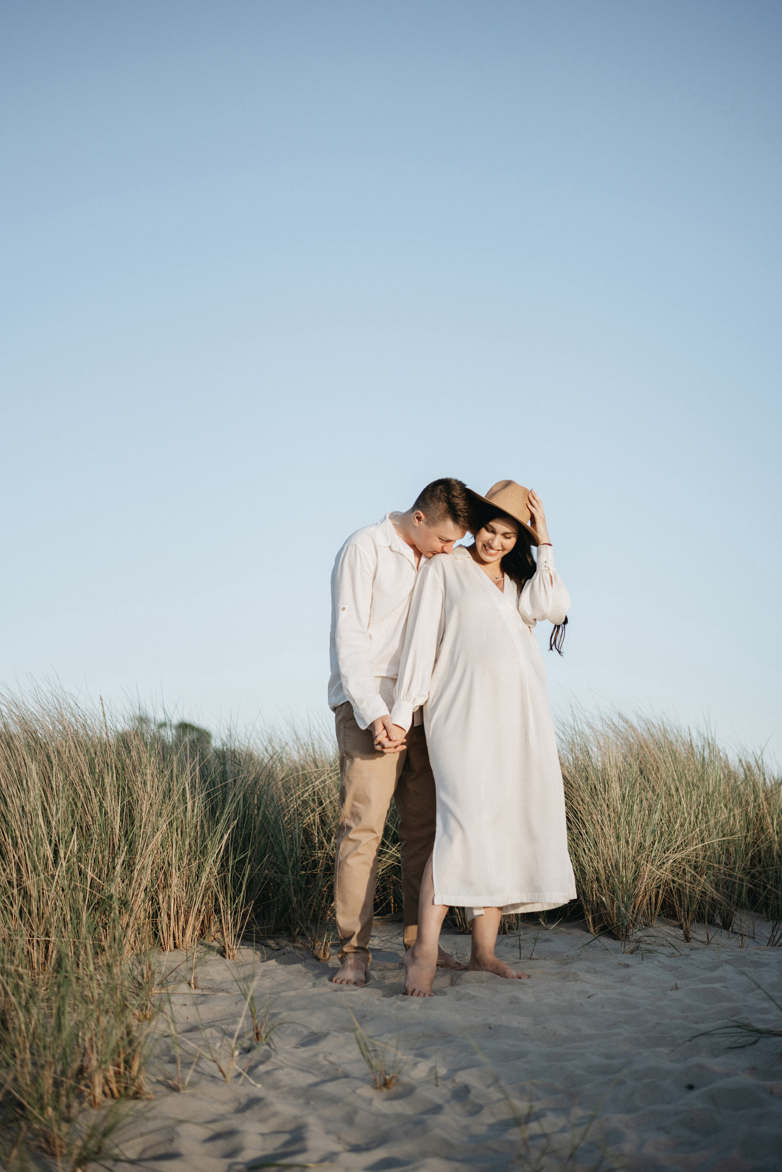 Вечерняя фотосессия у моря. Свадебный и семейный фотограф в Калининграде Анастасия Гриценко