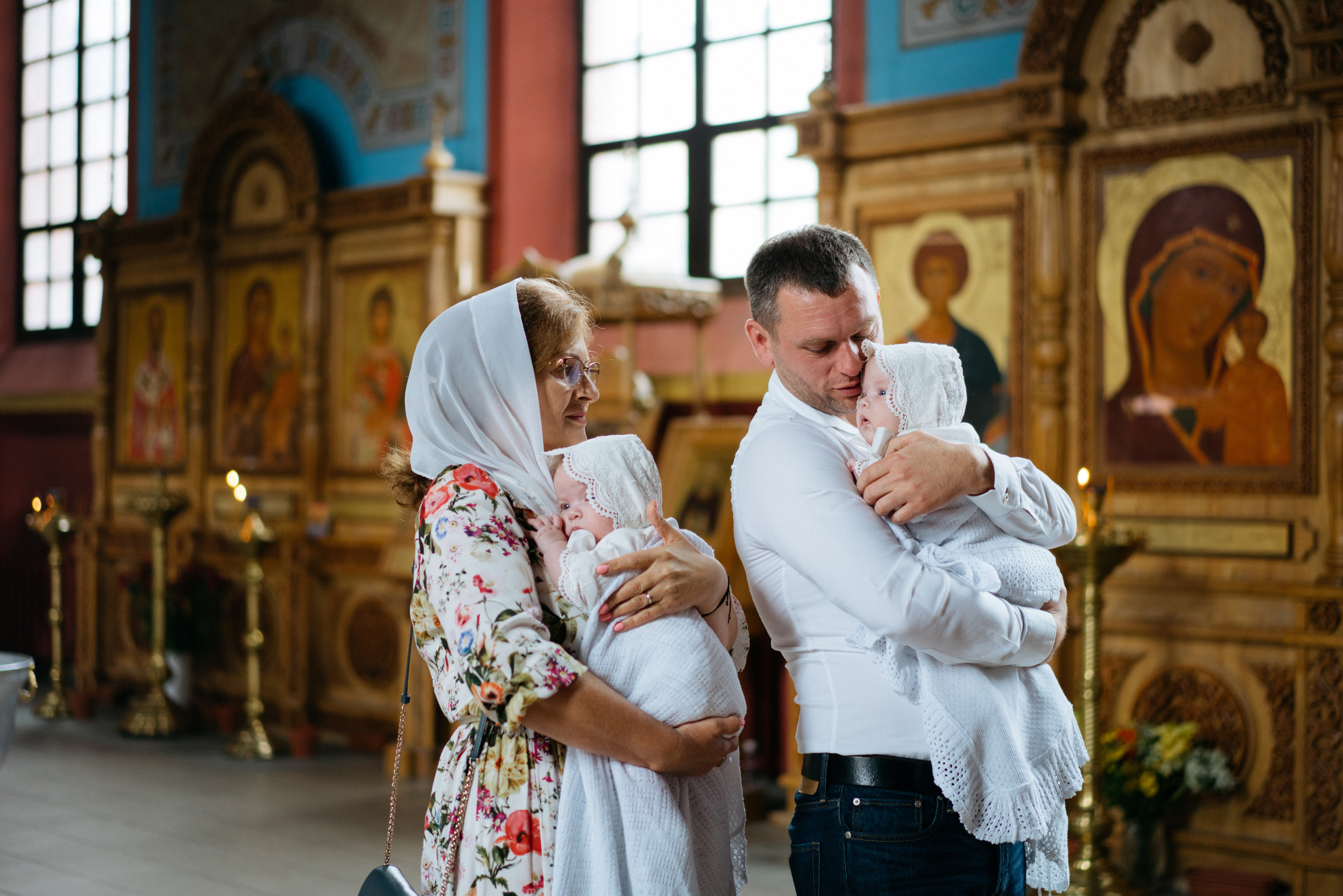 Крещение сестренок. Свадебный и семейный фотограф в Калининграде Анастасия Гриценко