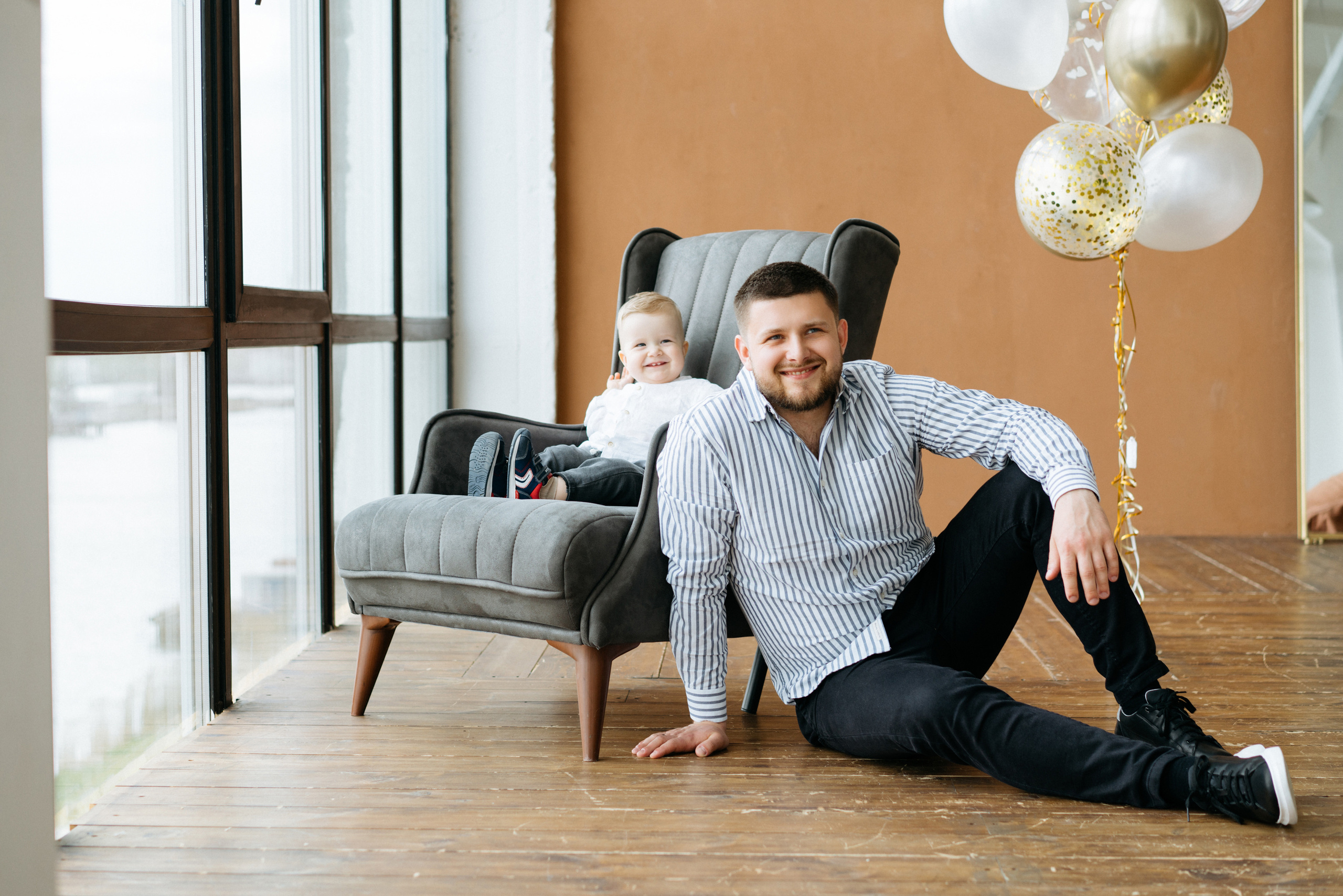 Годик в фотостудии Файн арт. Свадебный и семейный фотограф в Калининграде Анастасия Гриценко