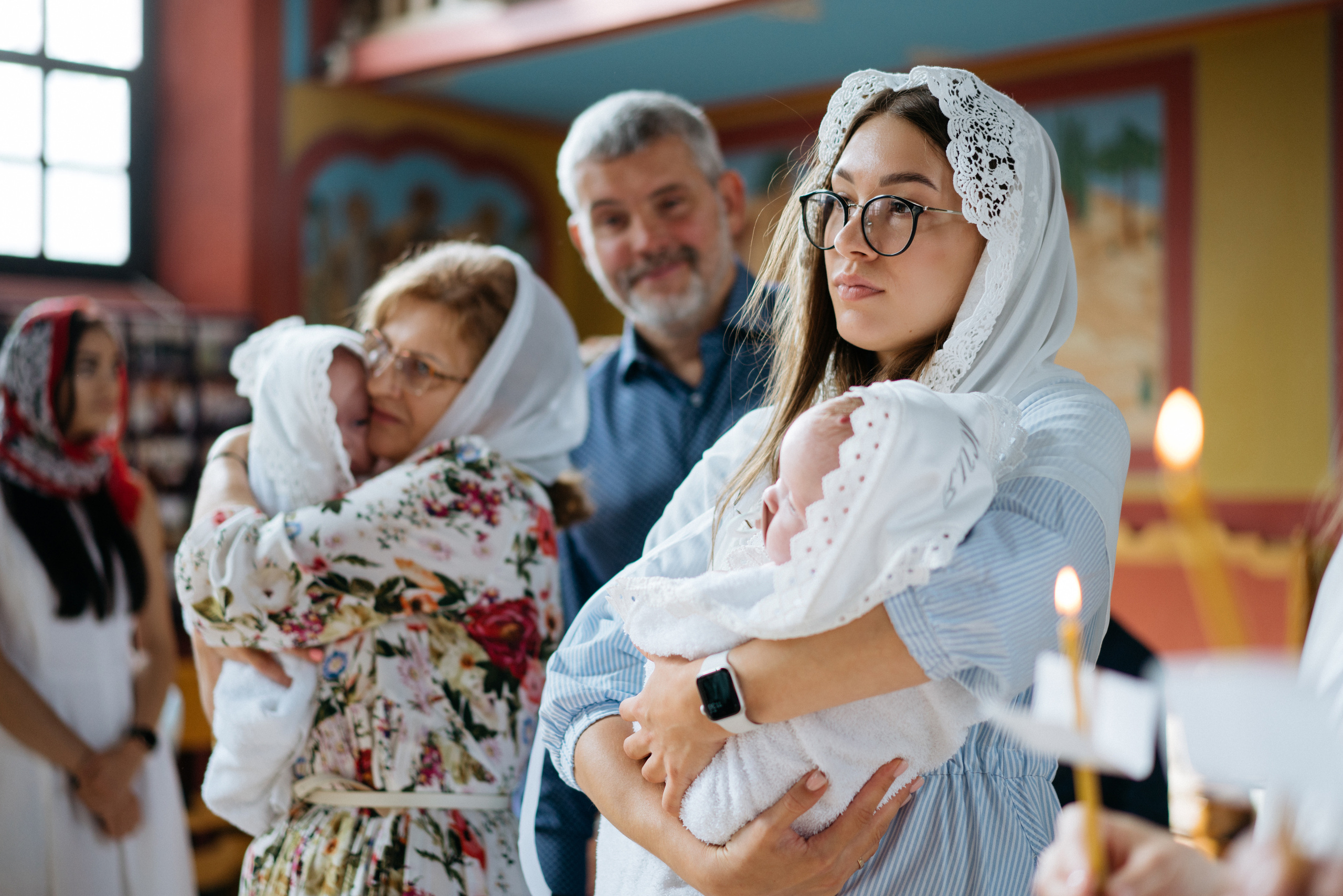 Крещение сестренок. Свадебный и семейный фотограф в Калининграде Анастасия Гриценко
