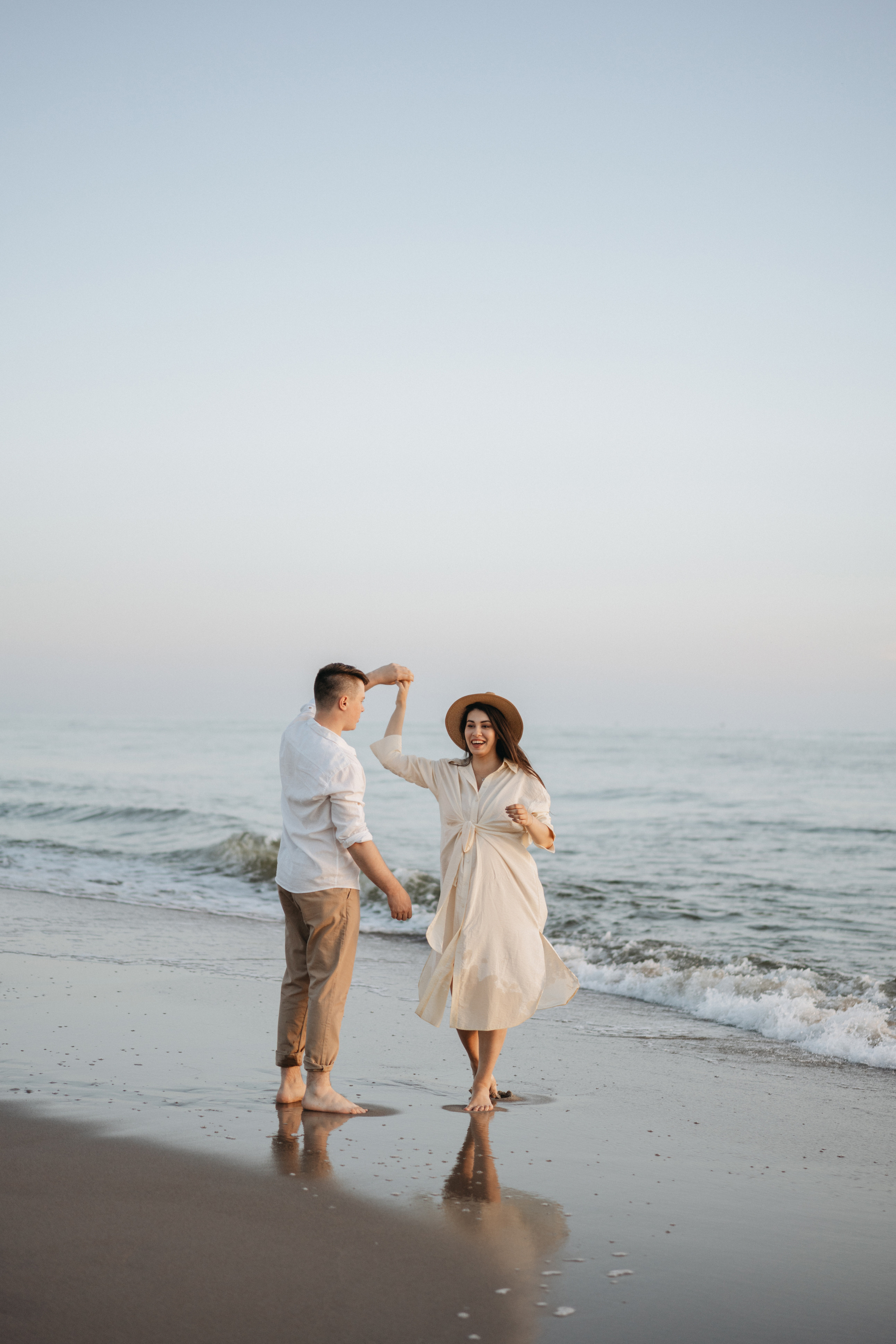 Вечерняя фотосессия у моря. Свадебный и семейный фотограф в Калининграде Анастасия Гриценко