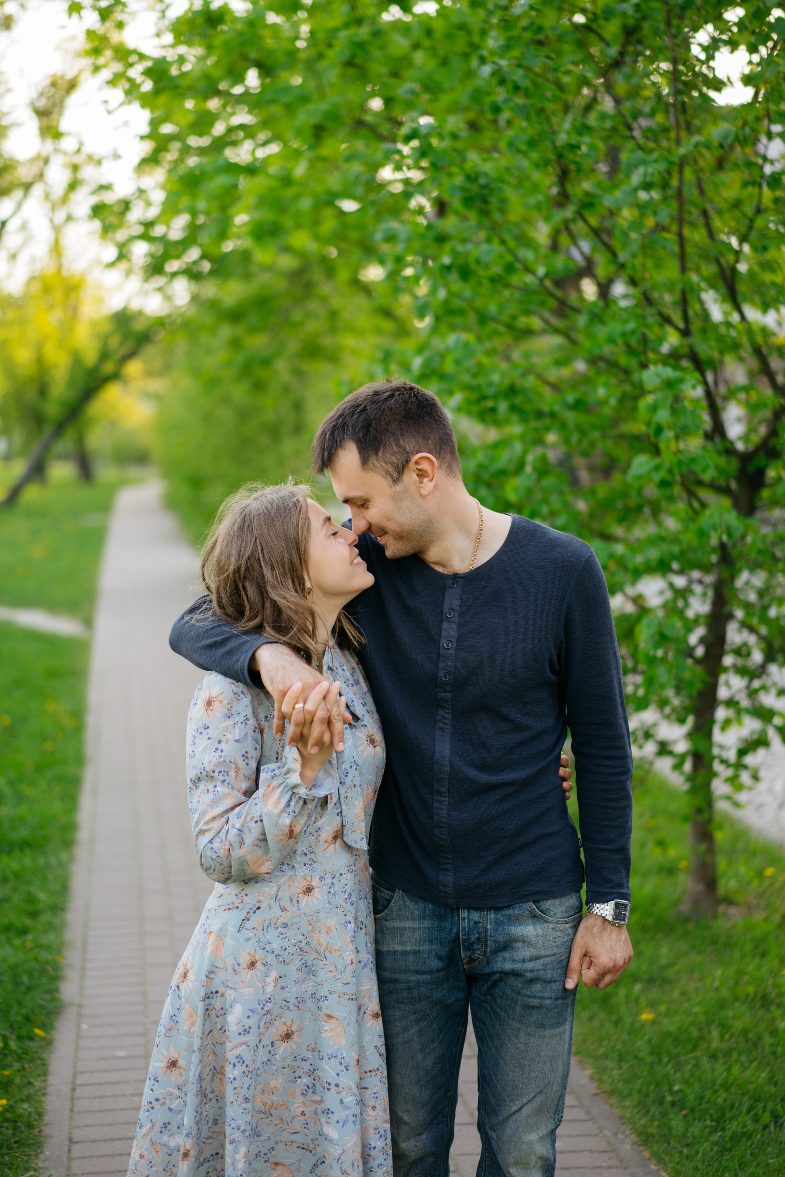Семейная фотопрогулка у верхнего озера. Свадебный и семейный фотограф в Калининграде Анастасия Гриценко