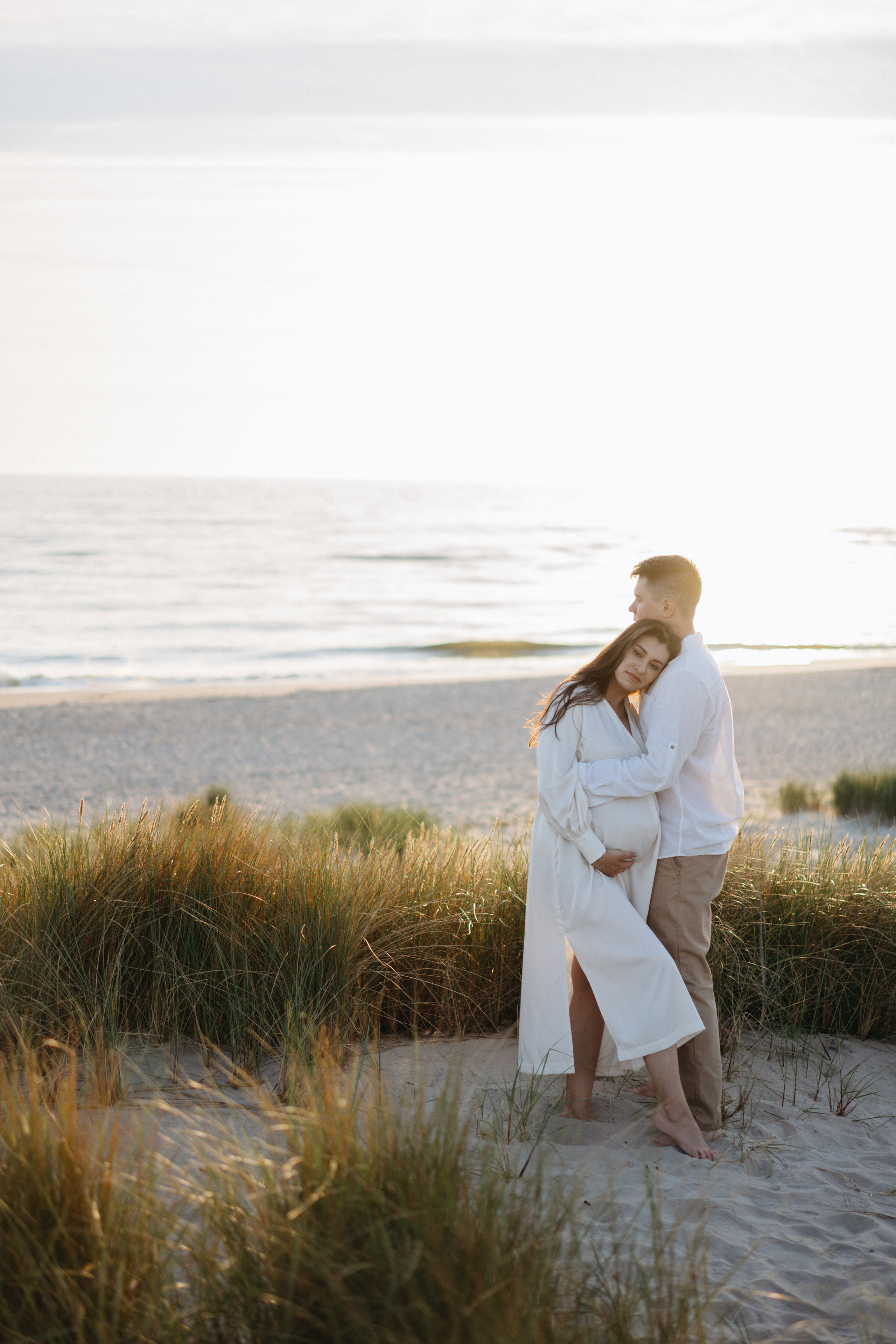Вечерняя фотосессия у моря. Свадебный и семейный фотограф в Калининграде Анастасия Гриценко