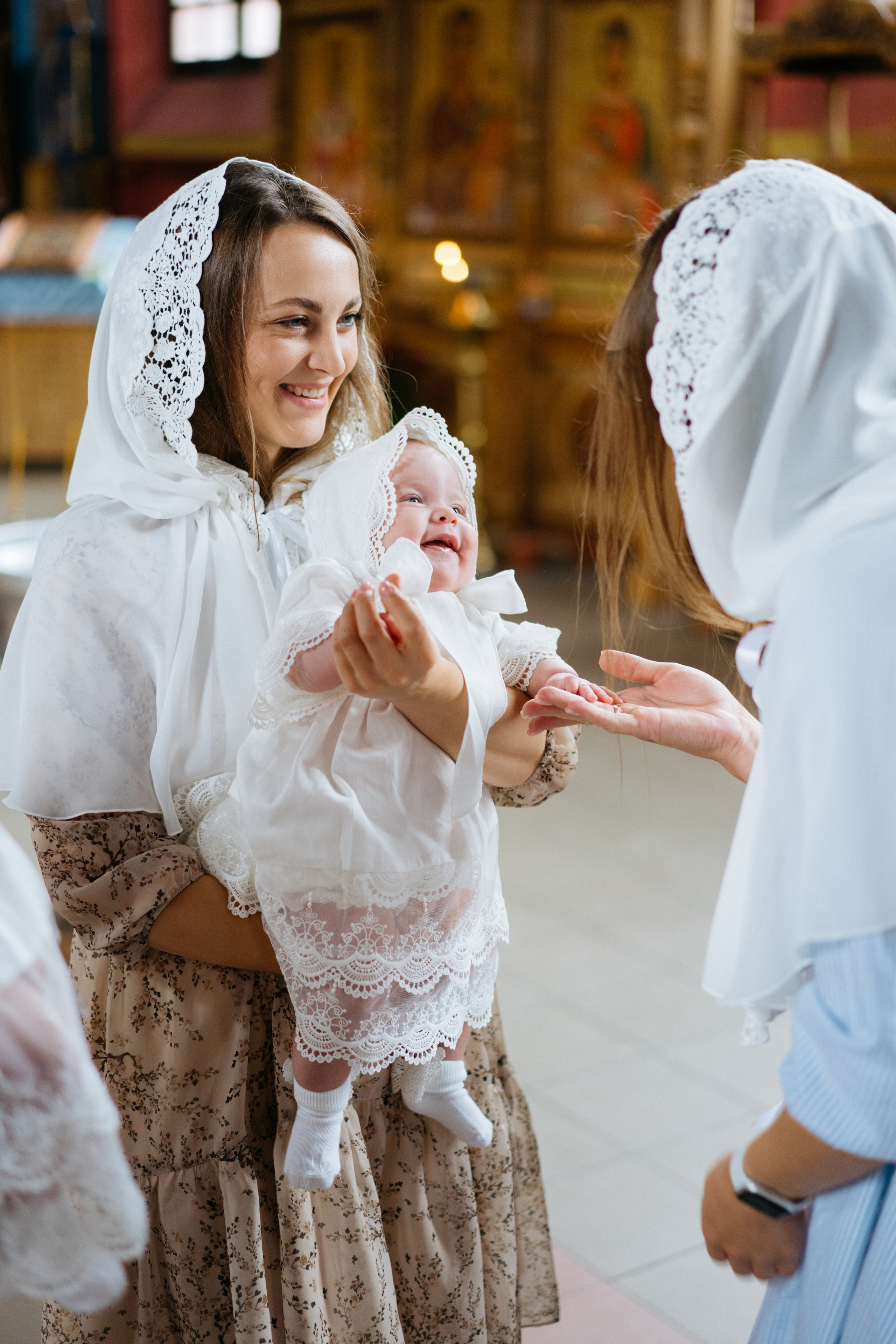 Крещение сестренок. Свадебный и семейный фотограф в Калининграде Анастасия Гриценко