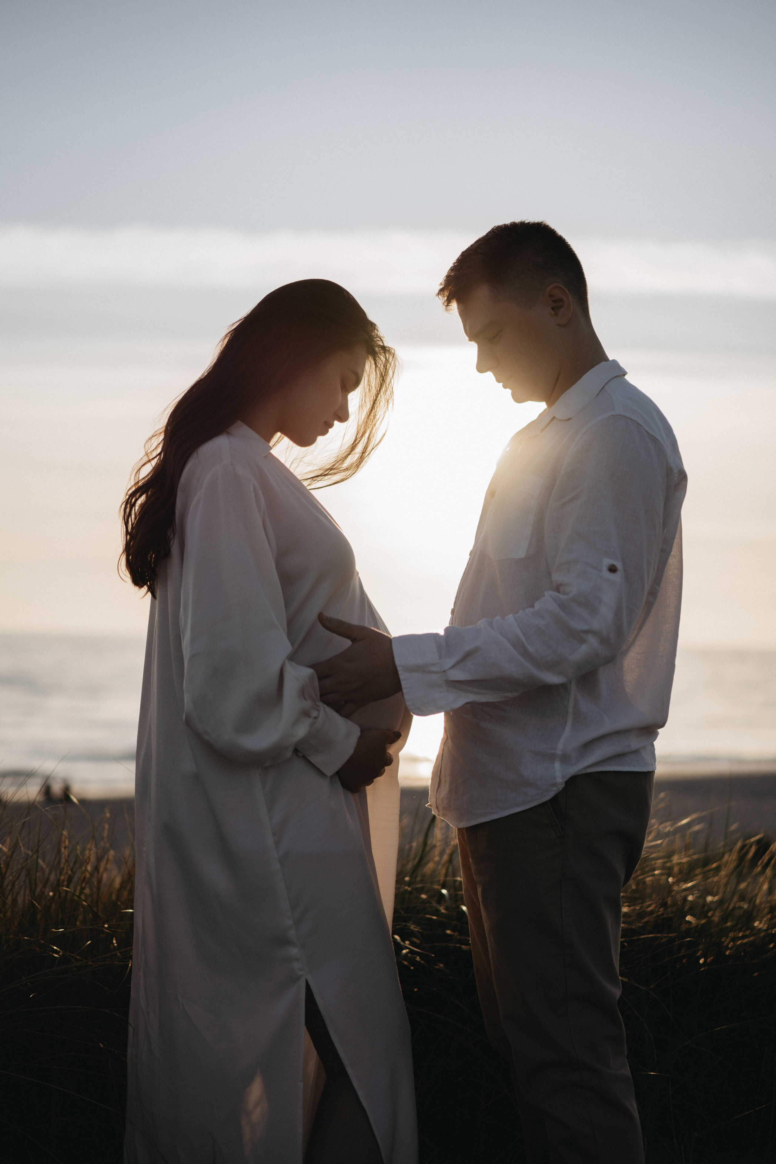 Вечерняя фотосессия у моря. Свадебный и семейный фотограф в Калининграде Анастасия Гриценко