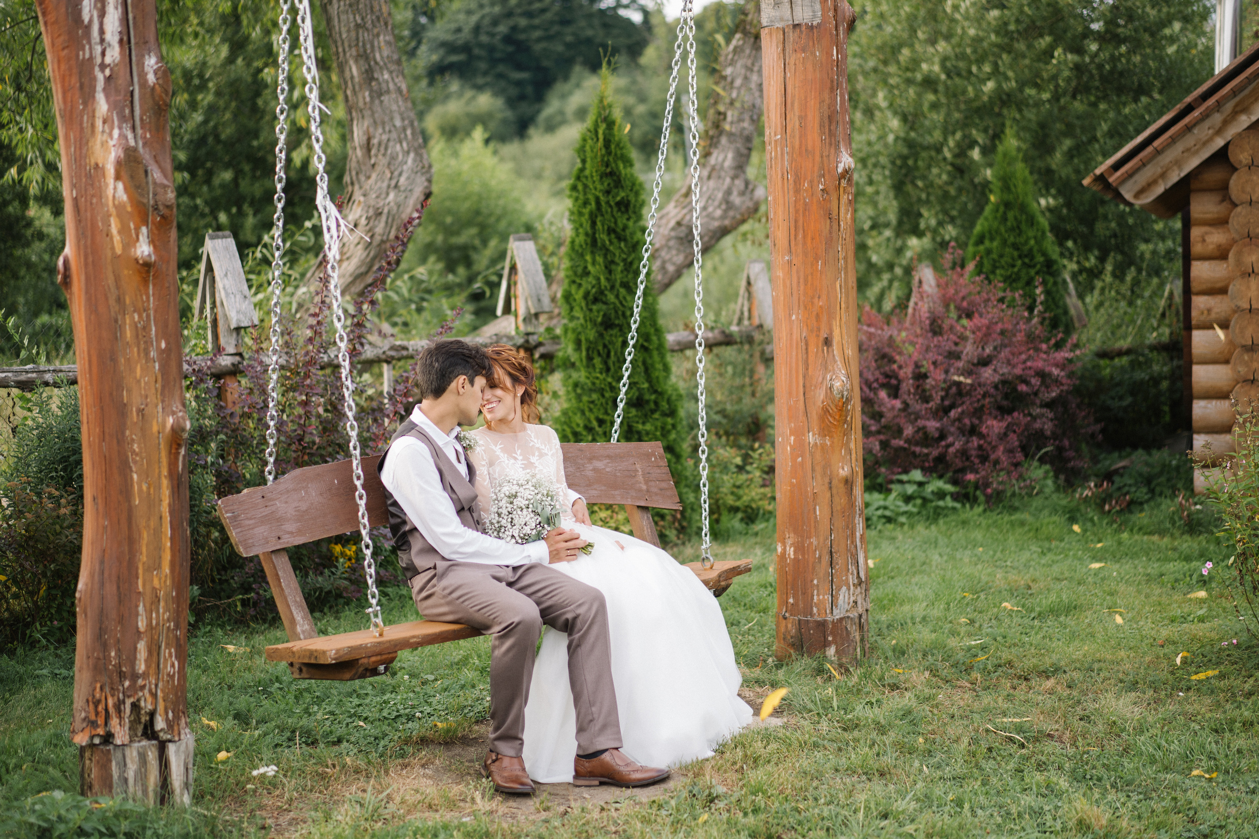 Свадебная съемка гостевая усадьба. Свадебный и семейный фотограф в Калининграде Анастасия Гриценко