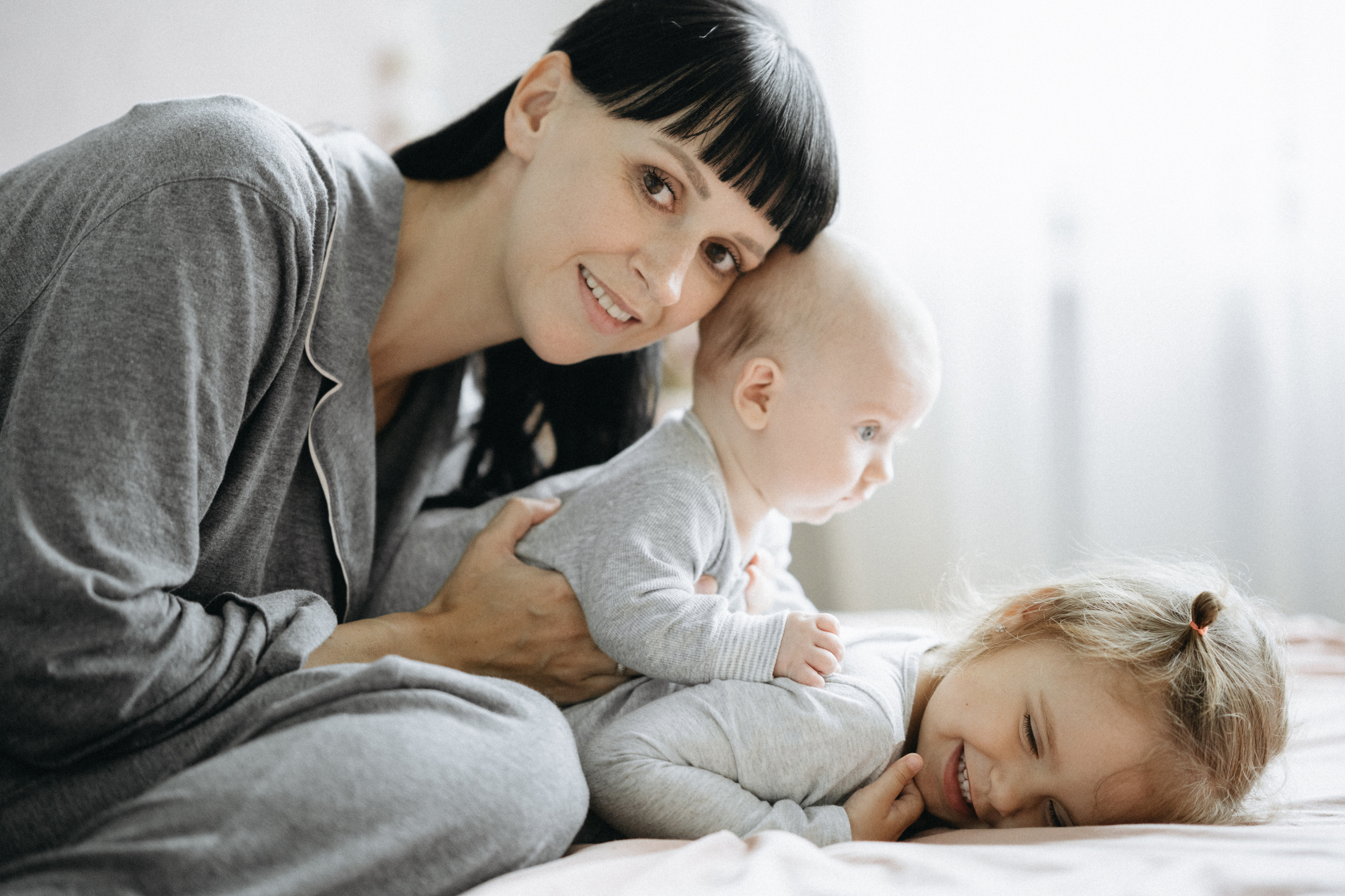 Аня с детками. Свадебный и семейный фотограф в Калининграде Анастасия Гриценко