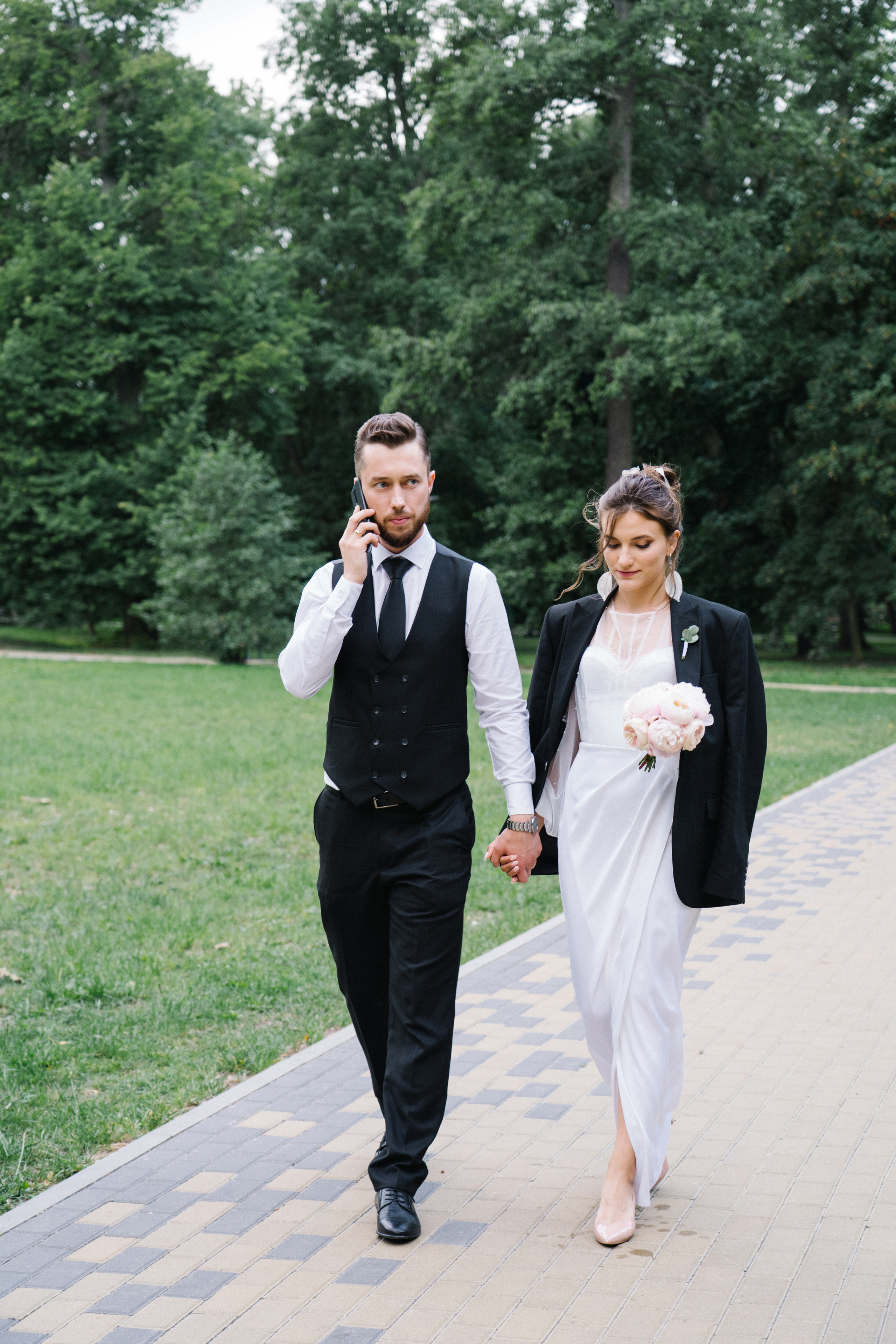 Свадьба прогулка. Свадебный и семейный фотограф в Калининграде Анастасия Гриценко