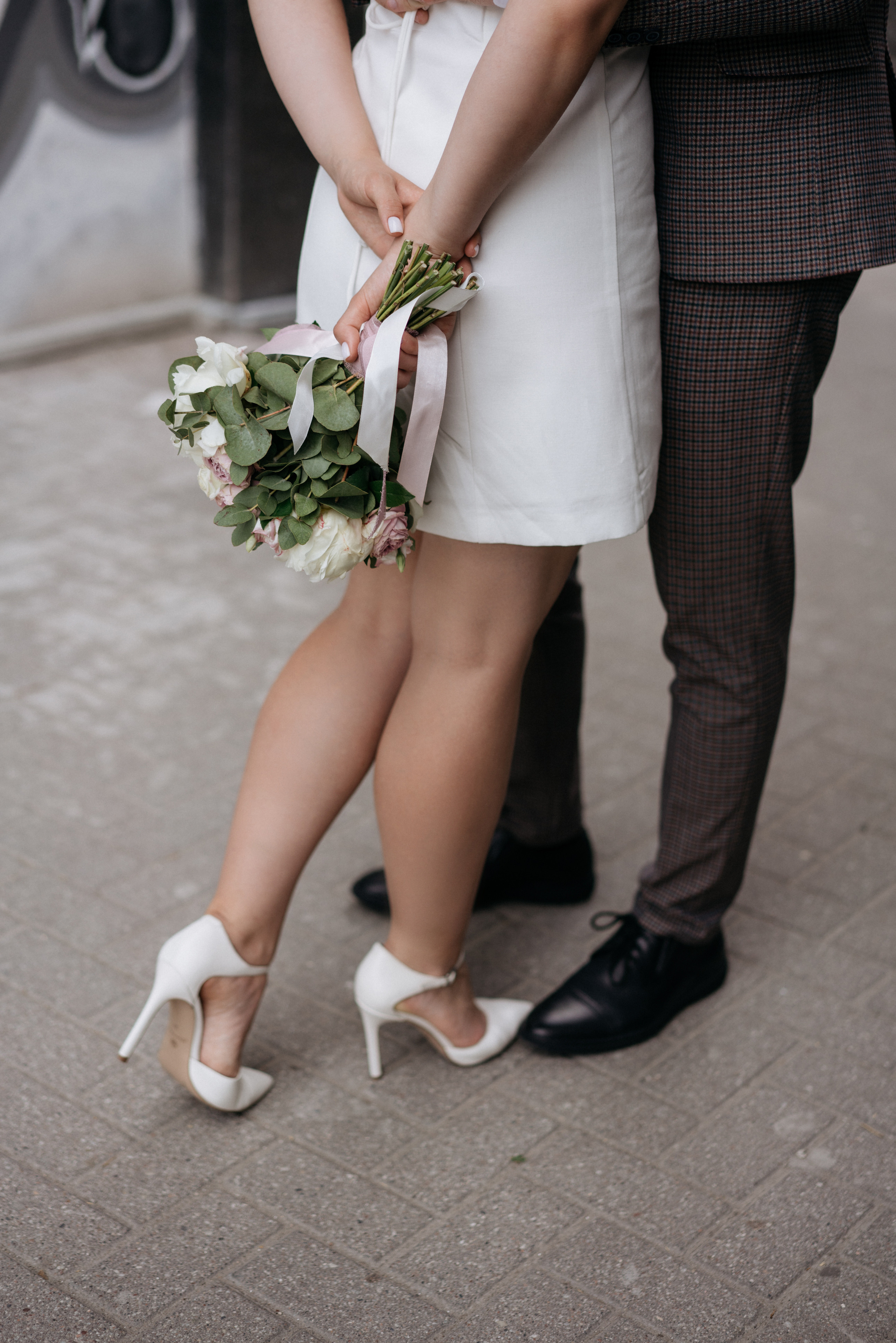 Свадебная прогулка в городе. Свадебный и семейный фотограф в Калининграде Анастасия Гриценко