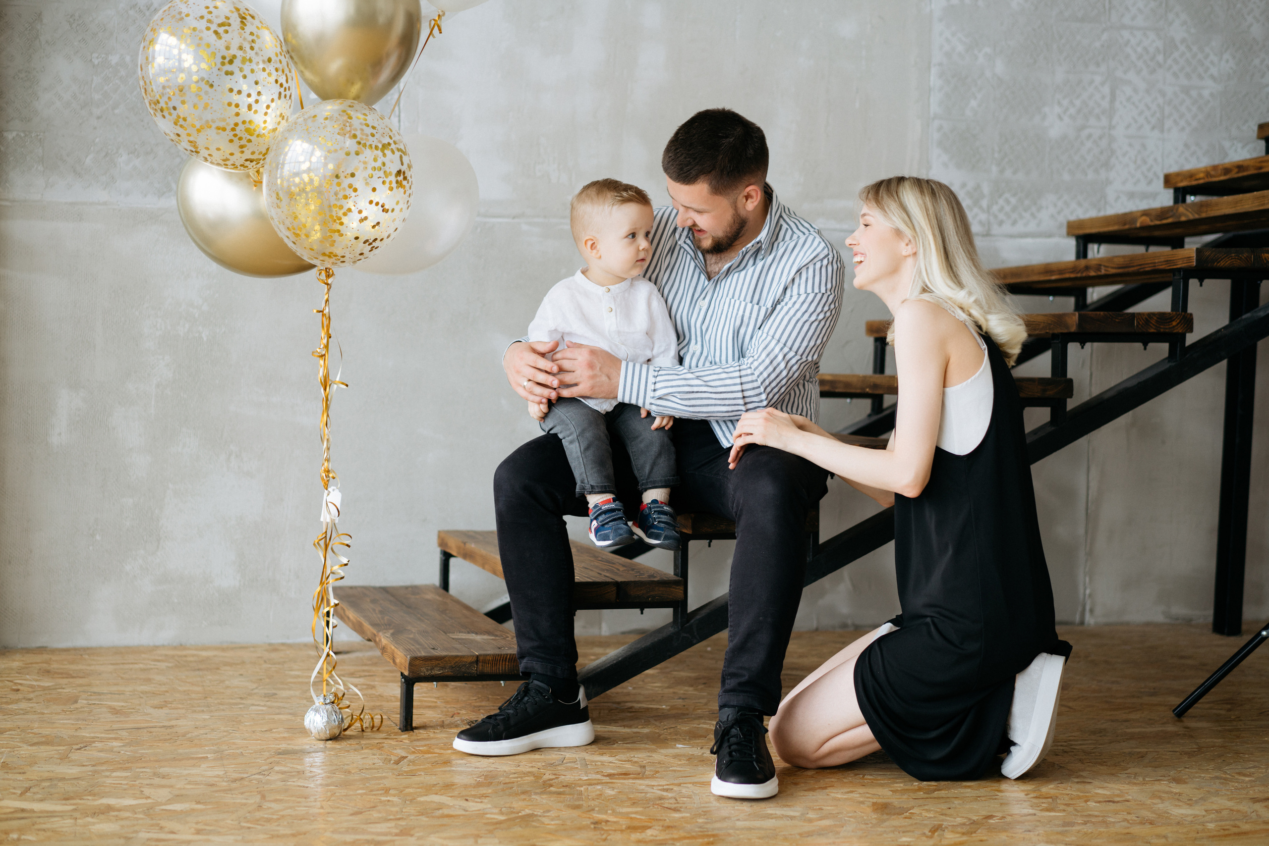 Годик в фотостудии Файн арт. Свадебный и семейный фотограф в Калининграде Анастасия Гриценко