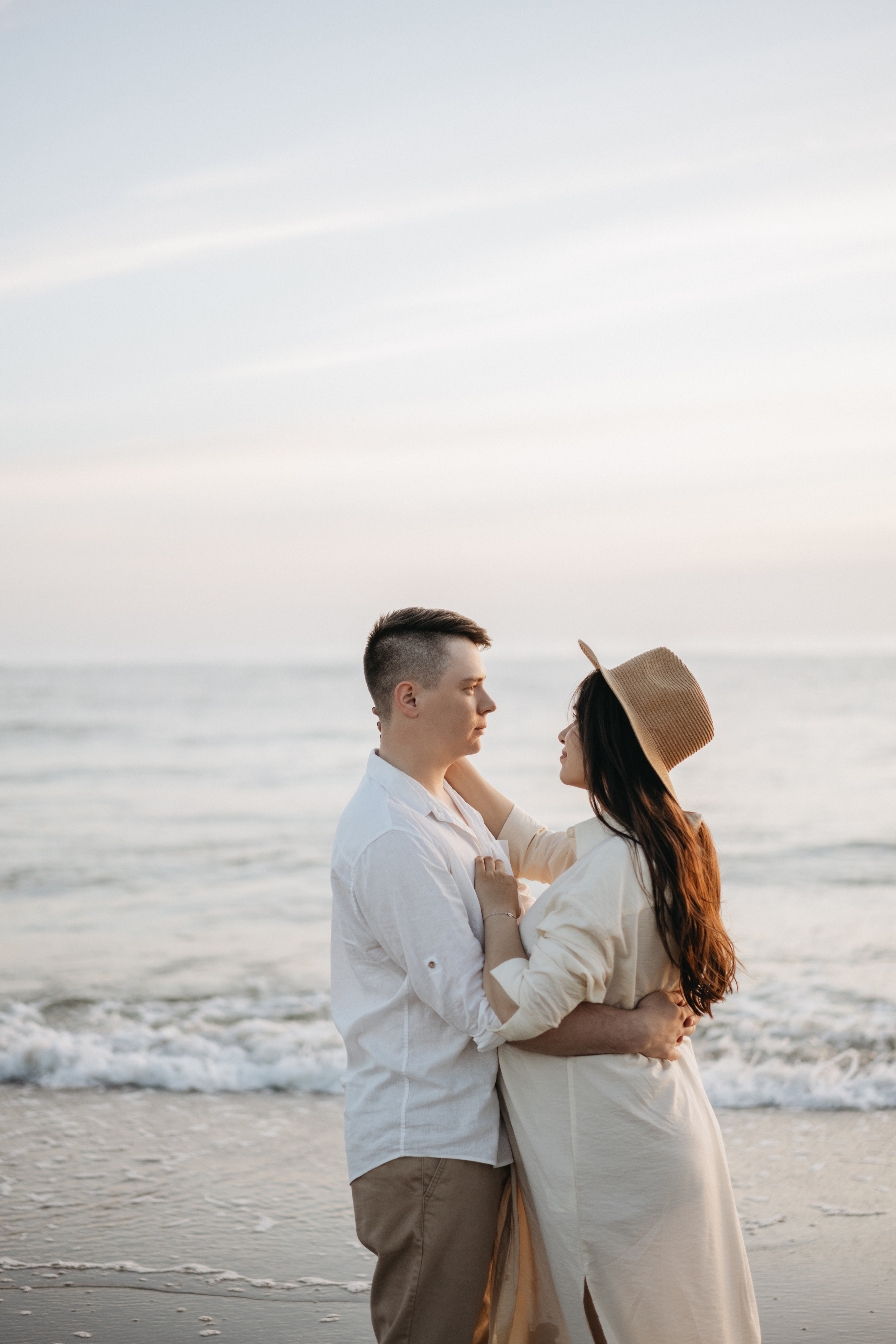 Вечерняя фотосессия у моря. Свадебный и семейный фотограф в Калининграде Анастасия Гриценко