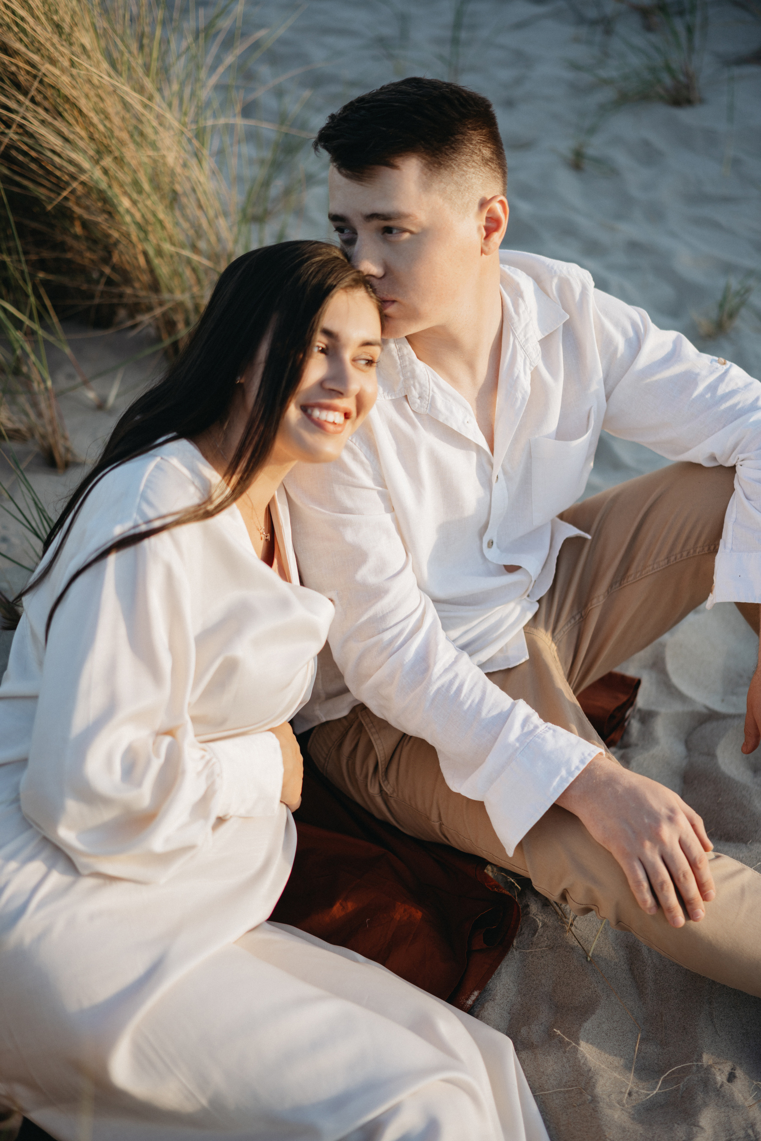 Вечерняя фотосессия у моря. Свадебный и семейный фотограф в Калининграде Анастасия Гриценко