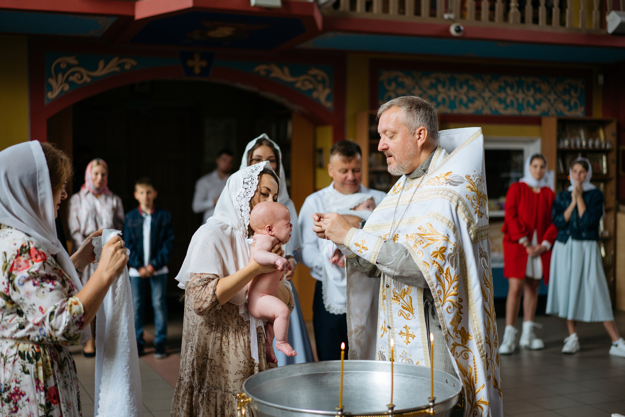 Крещение сестренок. Свадебный и семейный фотограф в Калининграде Анастасия Гриценко