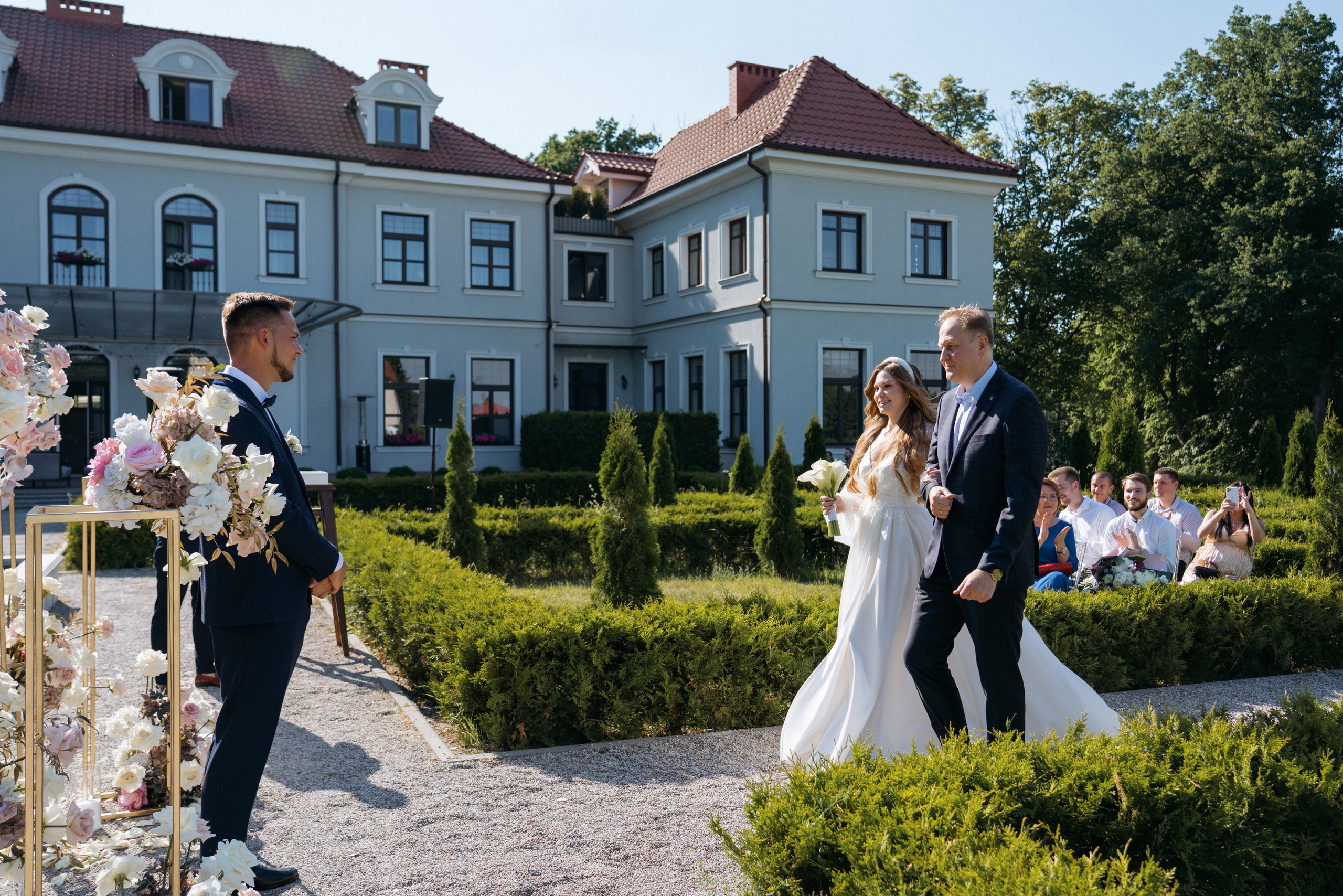 Свадьба в усадьбе в стиле Файн арт. Свадебный и семейный фотограф в Калининграде Анастасия Гриценко