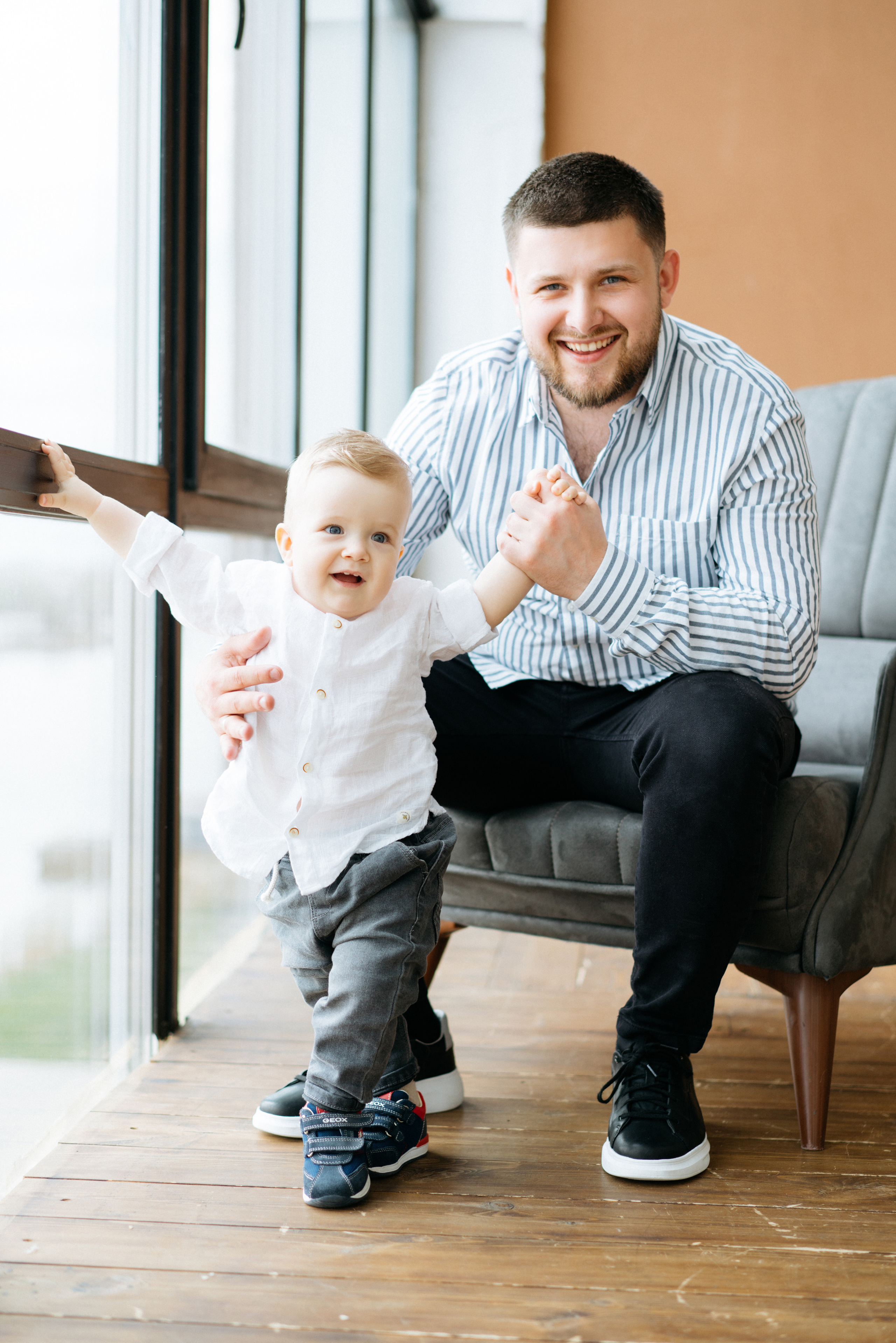 Годик в фотостудии Файн арт. Свадебный и семейный фотограф в Калининграде Анастасия Гриценко